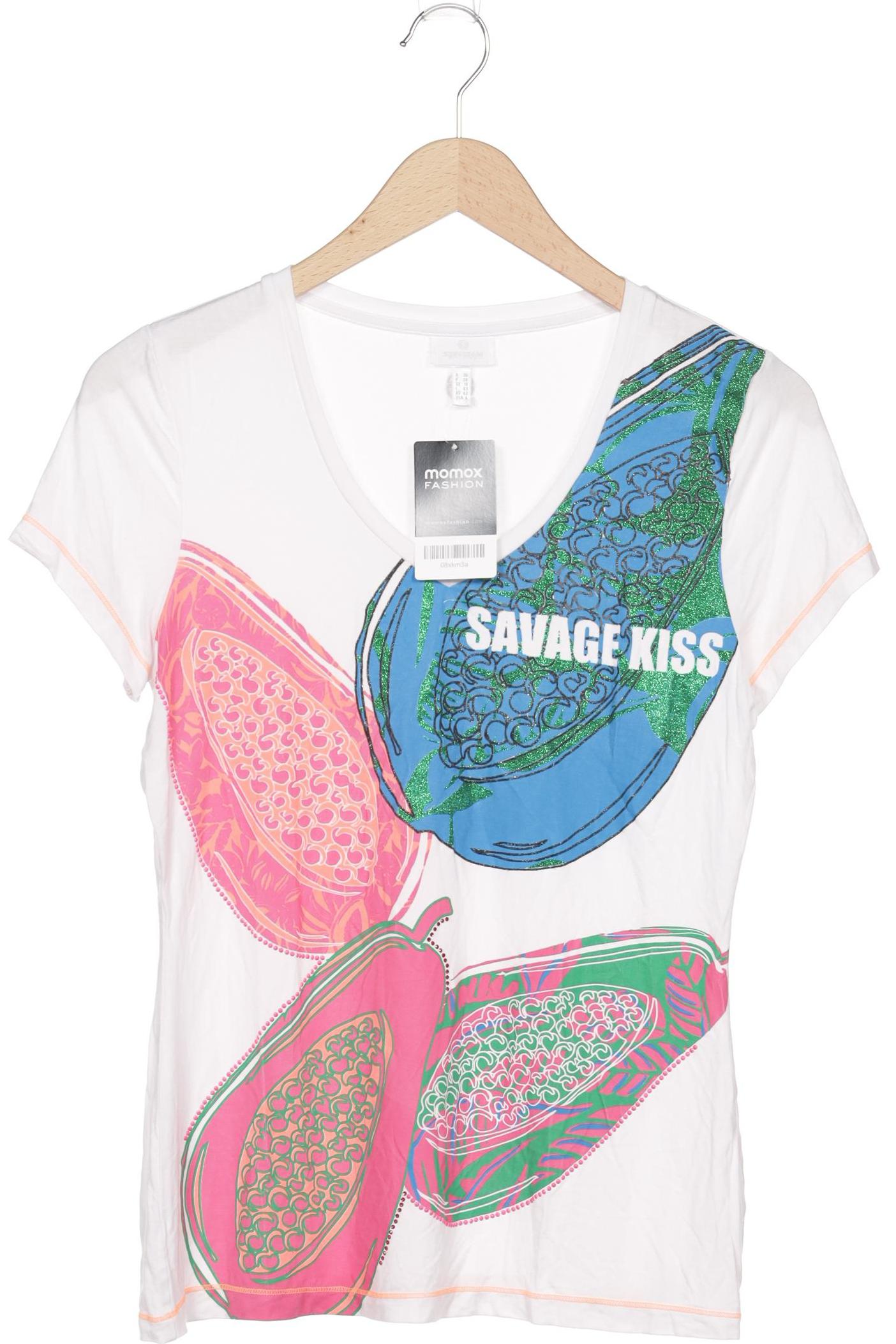 

Sportalm Damen T-Shirt, cremeweiß, Gr. 36