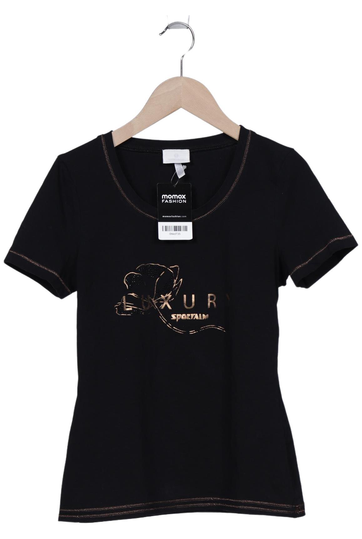 

Sportalm Damen T-Shirt, schwarz, Gr. 36