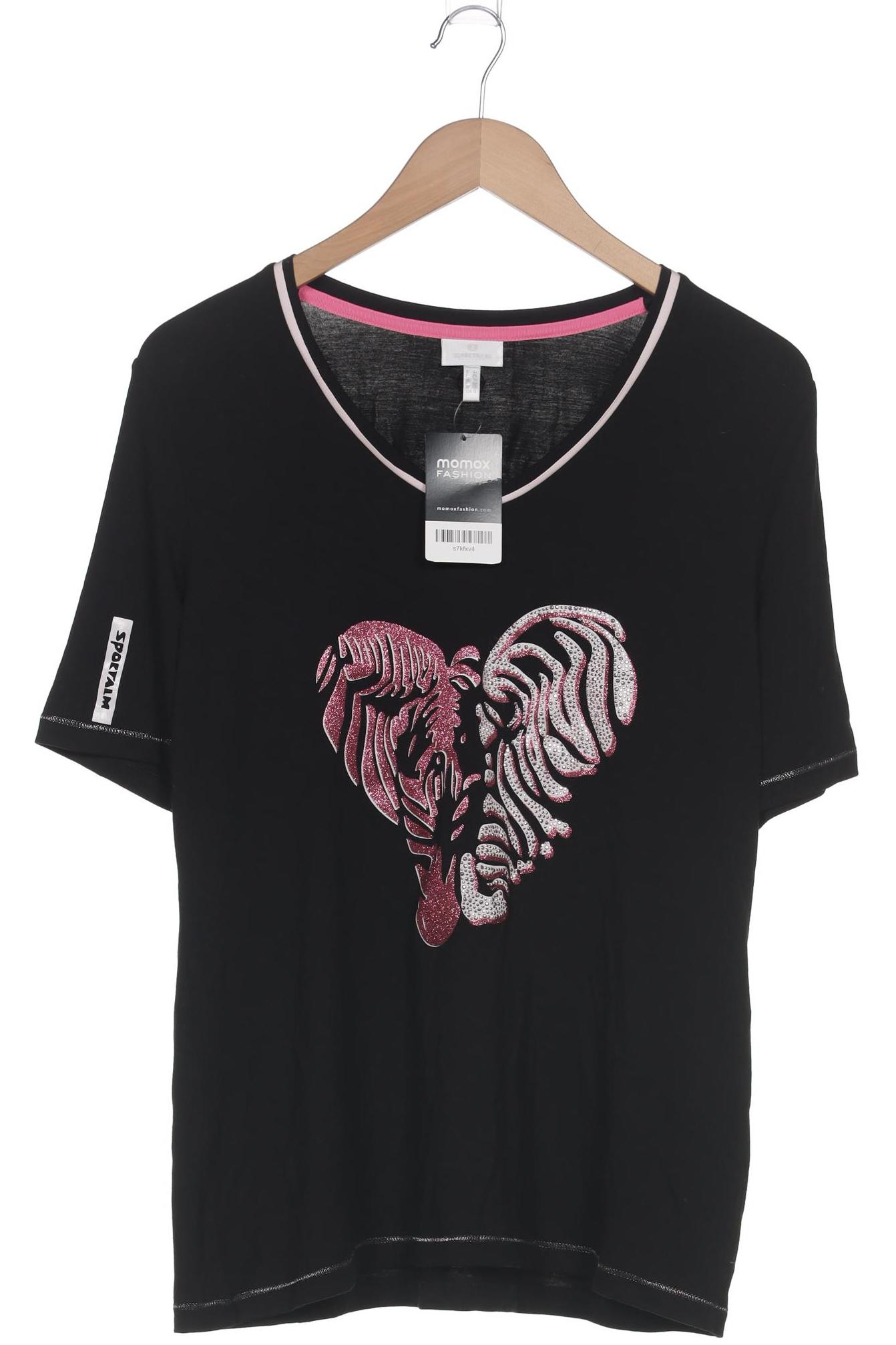 

Sportalm Damen T-Shirt, schwarz, Gr. 42