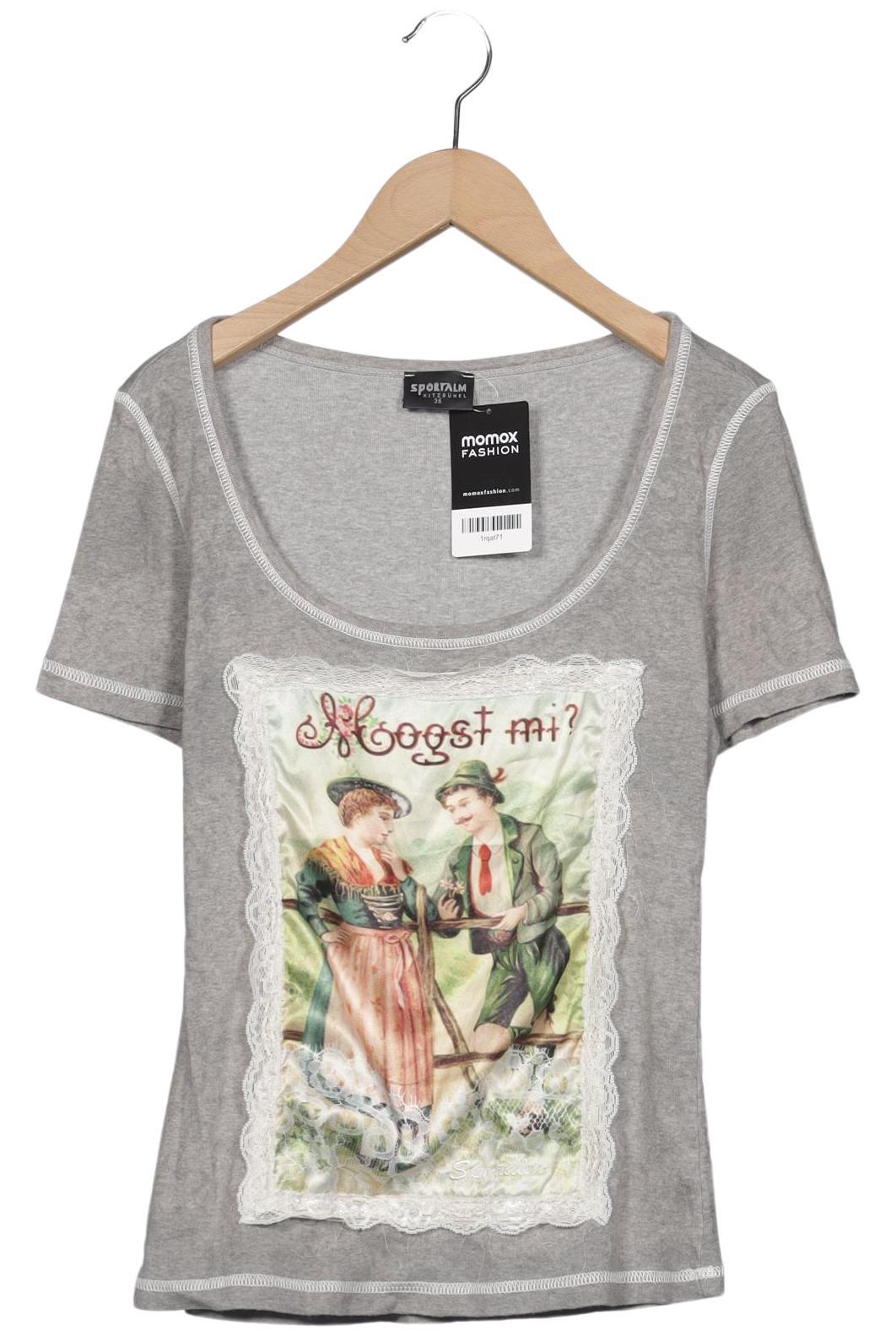 

Sportalm Damen T-Shirt, grau, Gr. 36