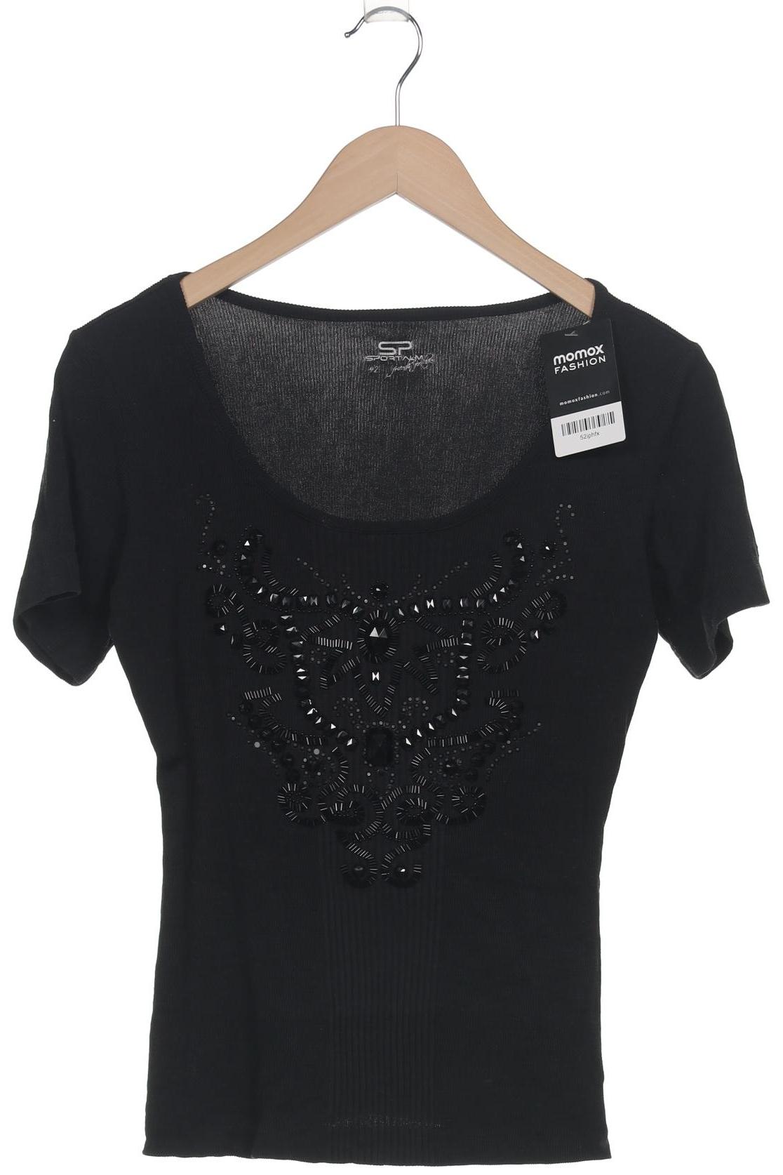 

Sportalm Damen T-Shirt, schwarz, Gr. 42