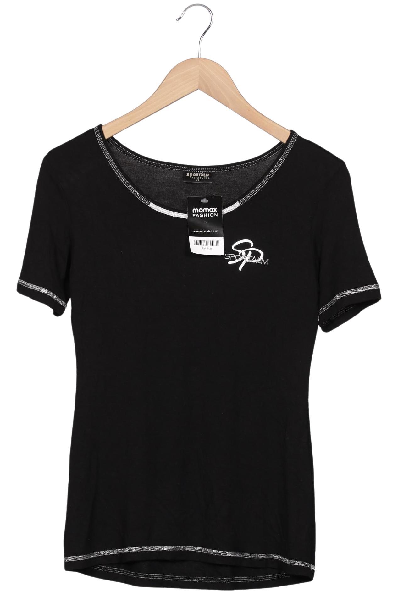 

Sportalm Damen T-Shirt, schwarz, Gr. 36