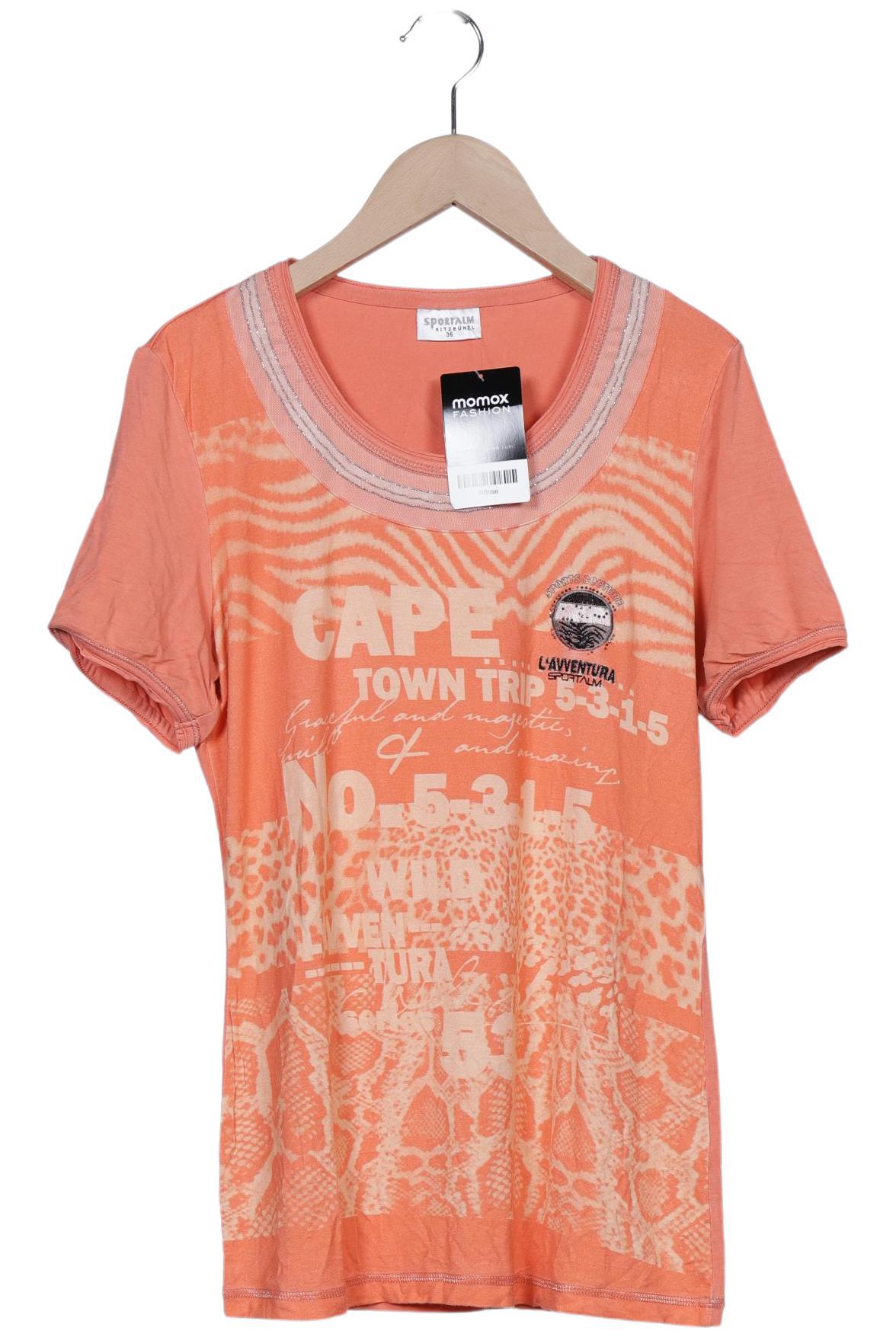 

Sportalm Damen T-Shirt, orange, Gr. 36