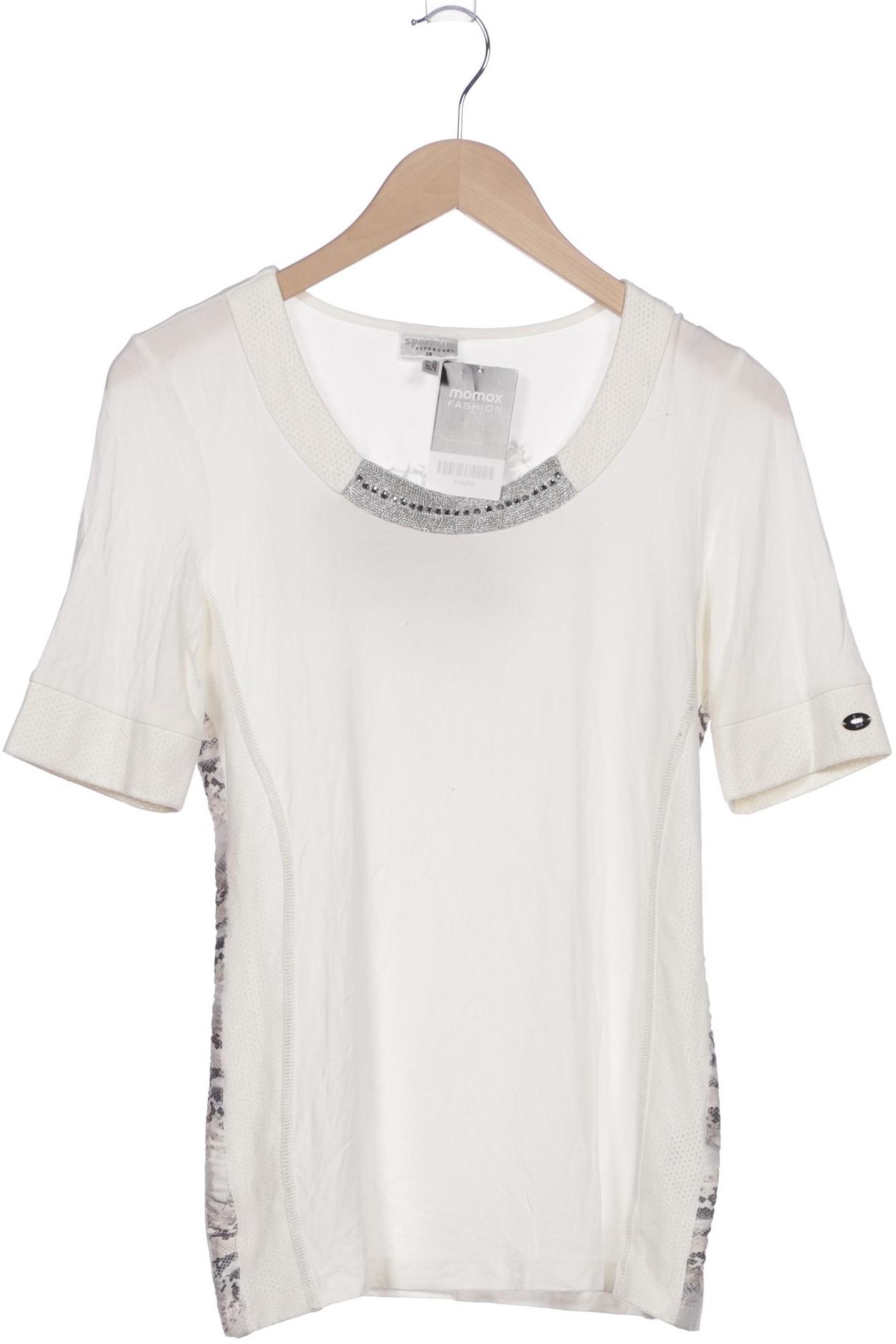 

Sportalm Damen T-Shirt, cremeweiß, Gr. 38