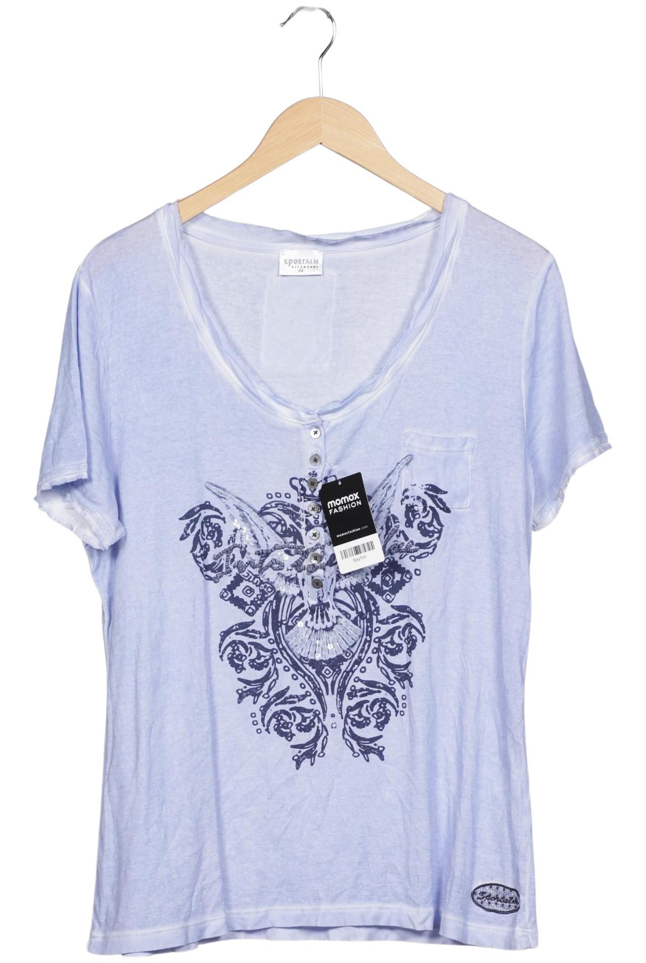 

Sportalm Damen T-Shirt, hellblau, Gr. 44