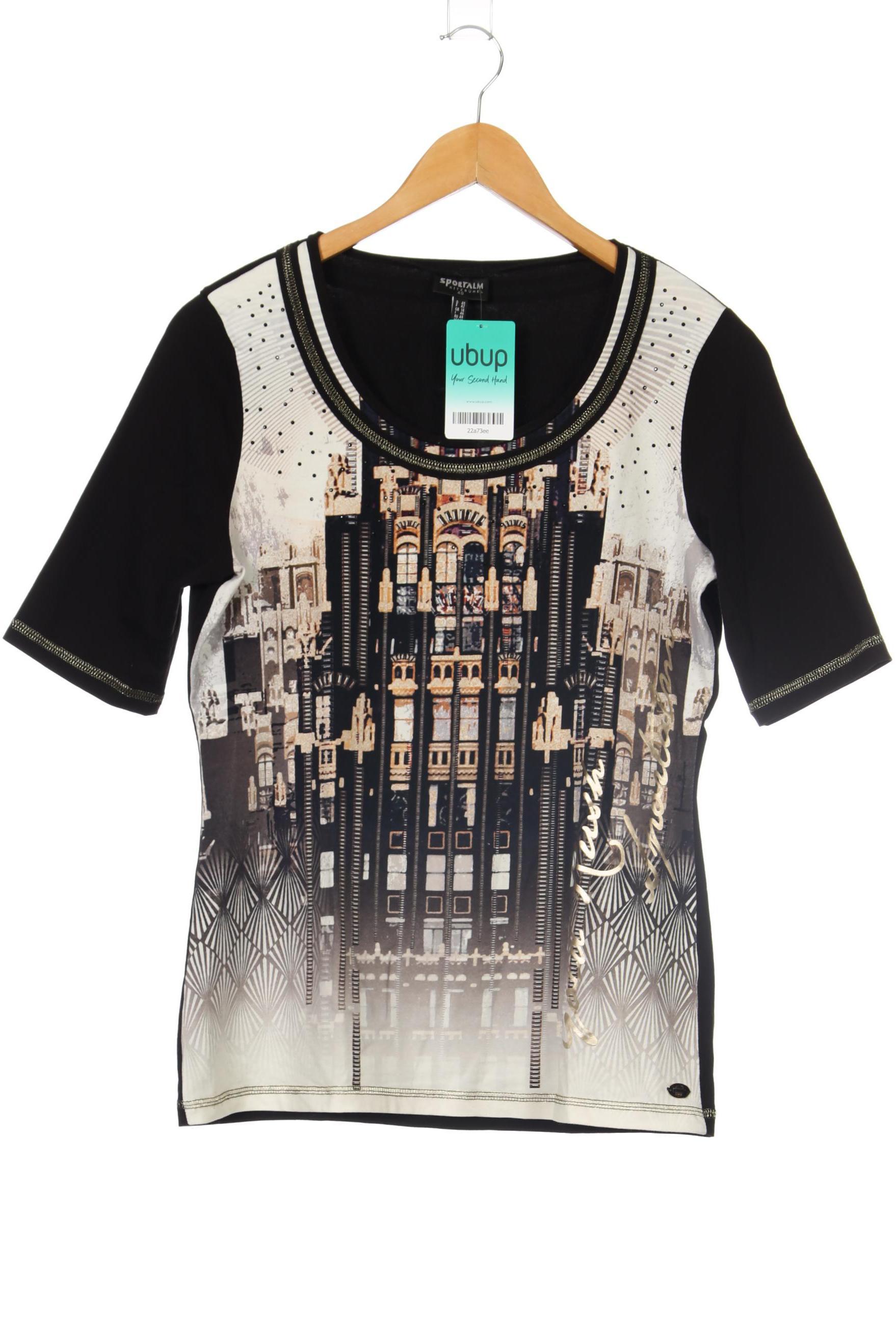 

Sportalm Damen T-Shirt, schwarz, Gr. 40