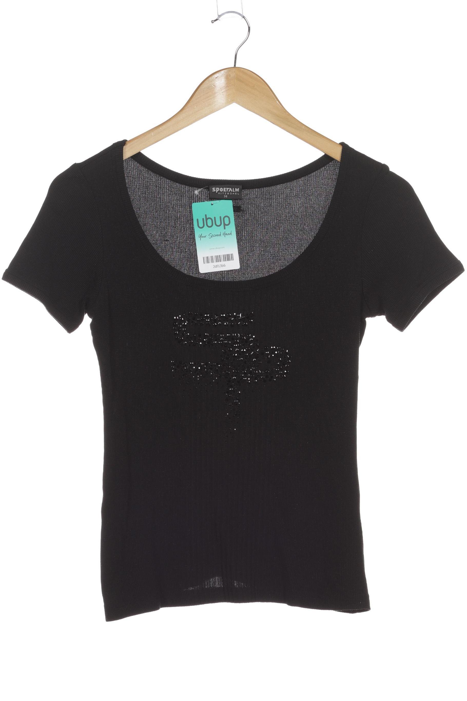 

Sportalm Damen T-Shirt, schwarz, Gr. 36