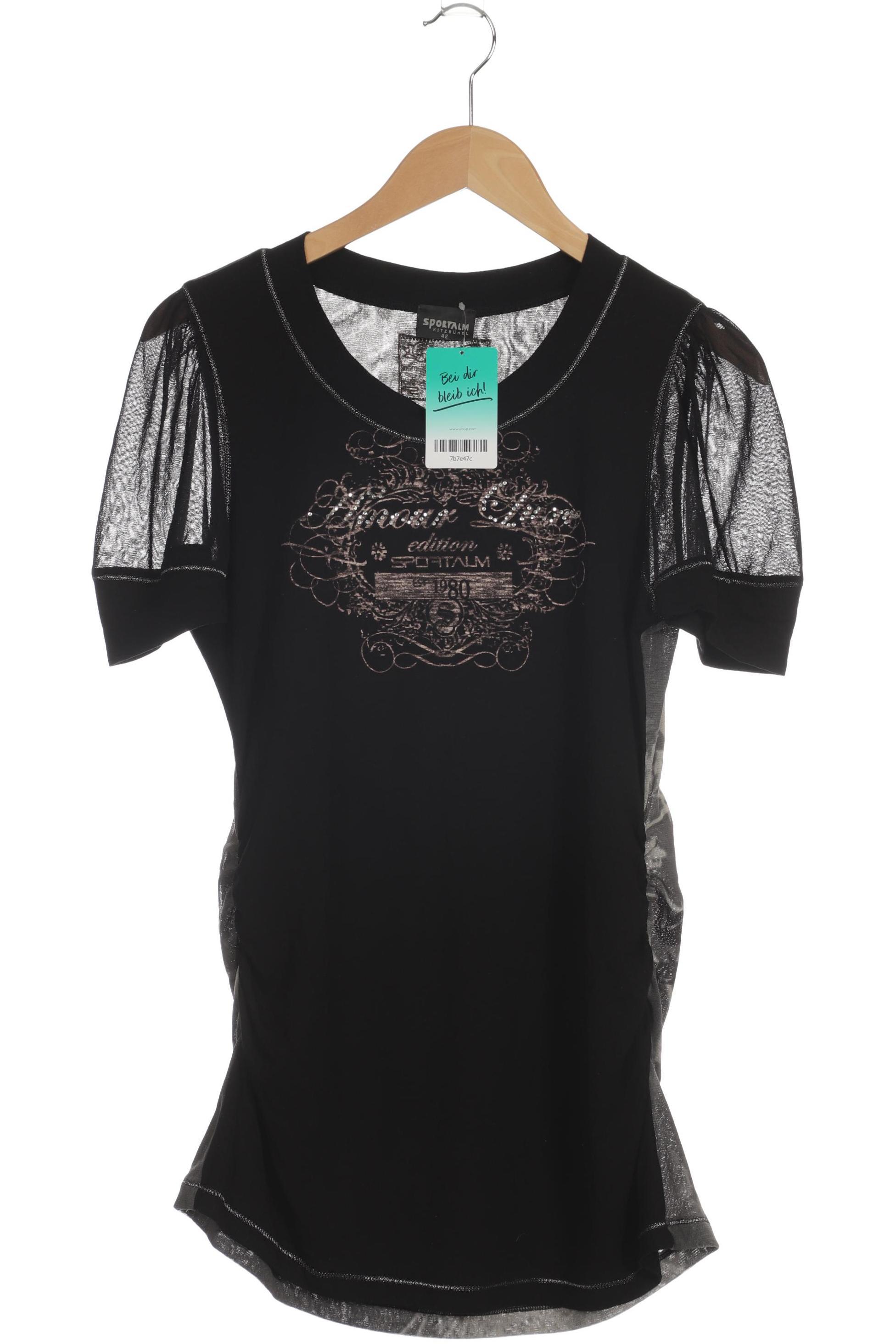 

Sportalm Damen T-Shirt, schwarz, Gr. 42