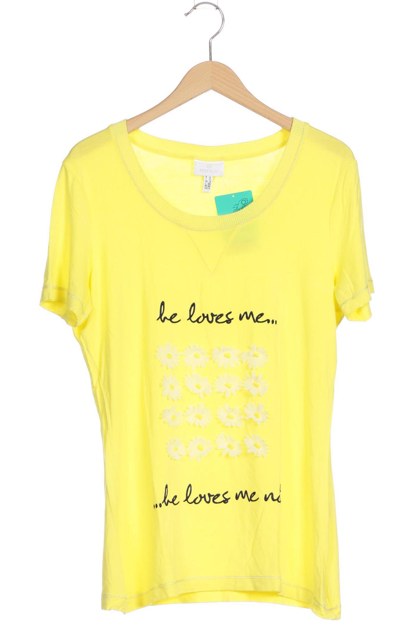 

Sportalm Damen T-Shirt, gelb, Gr. 34