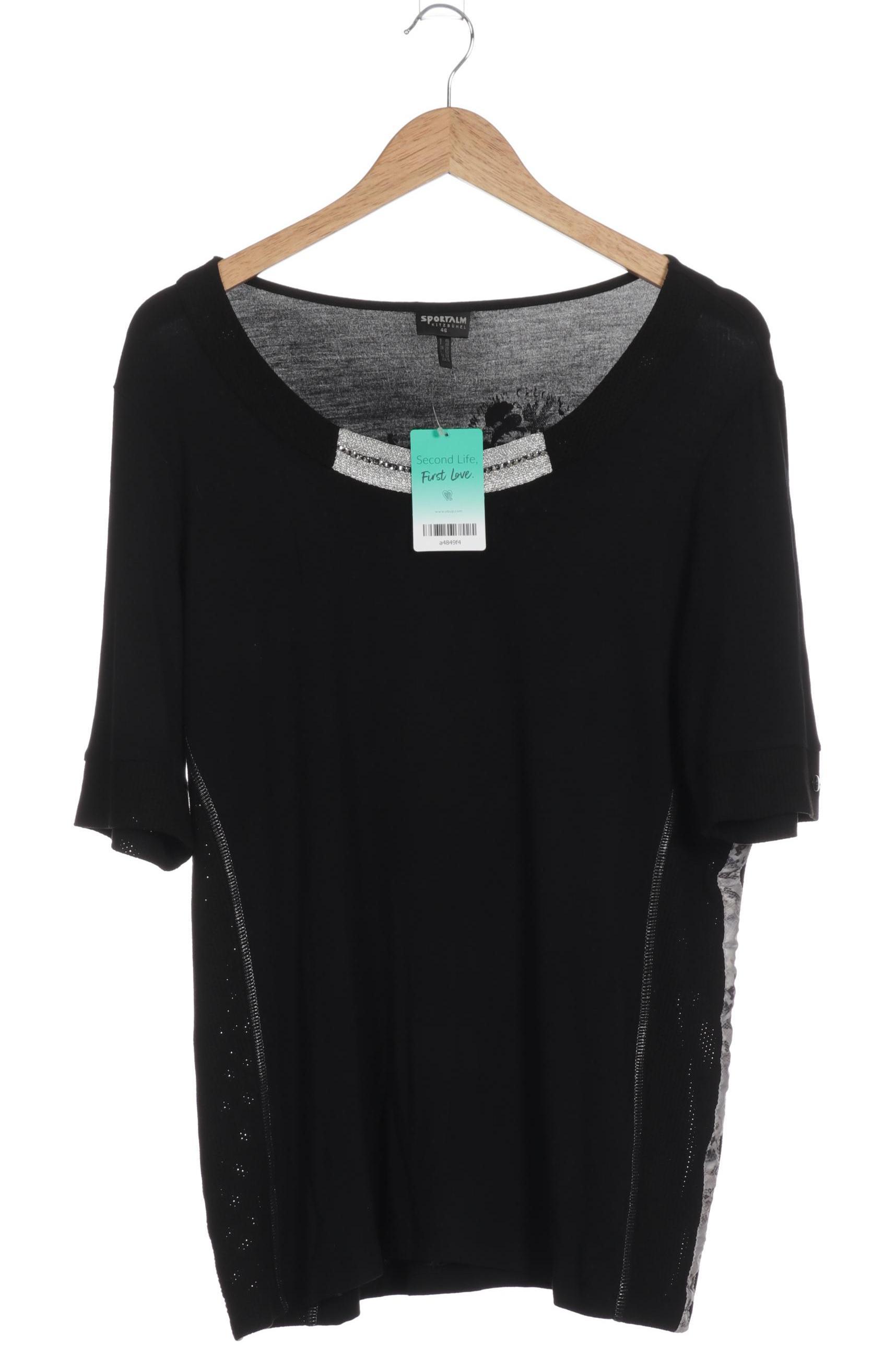 

Sportalm Damen T-Shirt, schwarz, Gr. 46