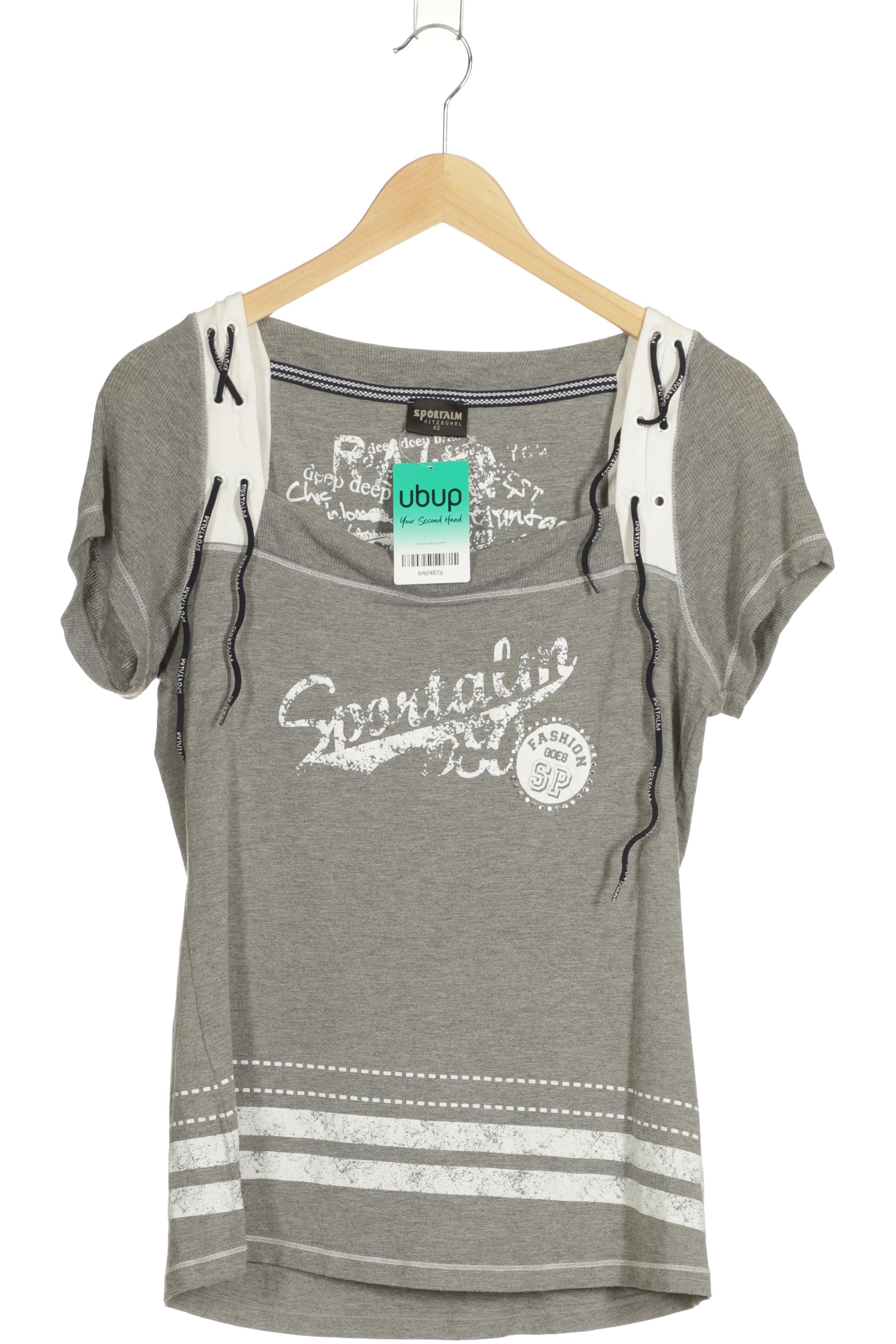 

Sportalm Damen T-Shirt, grau, Gr. 42