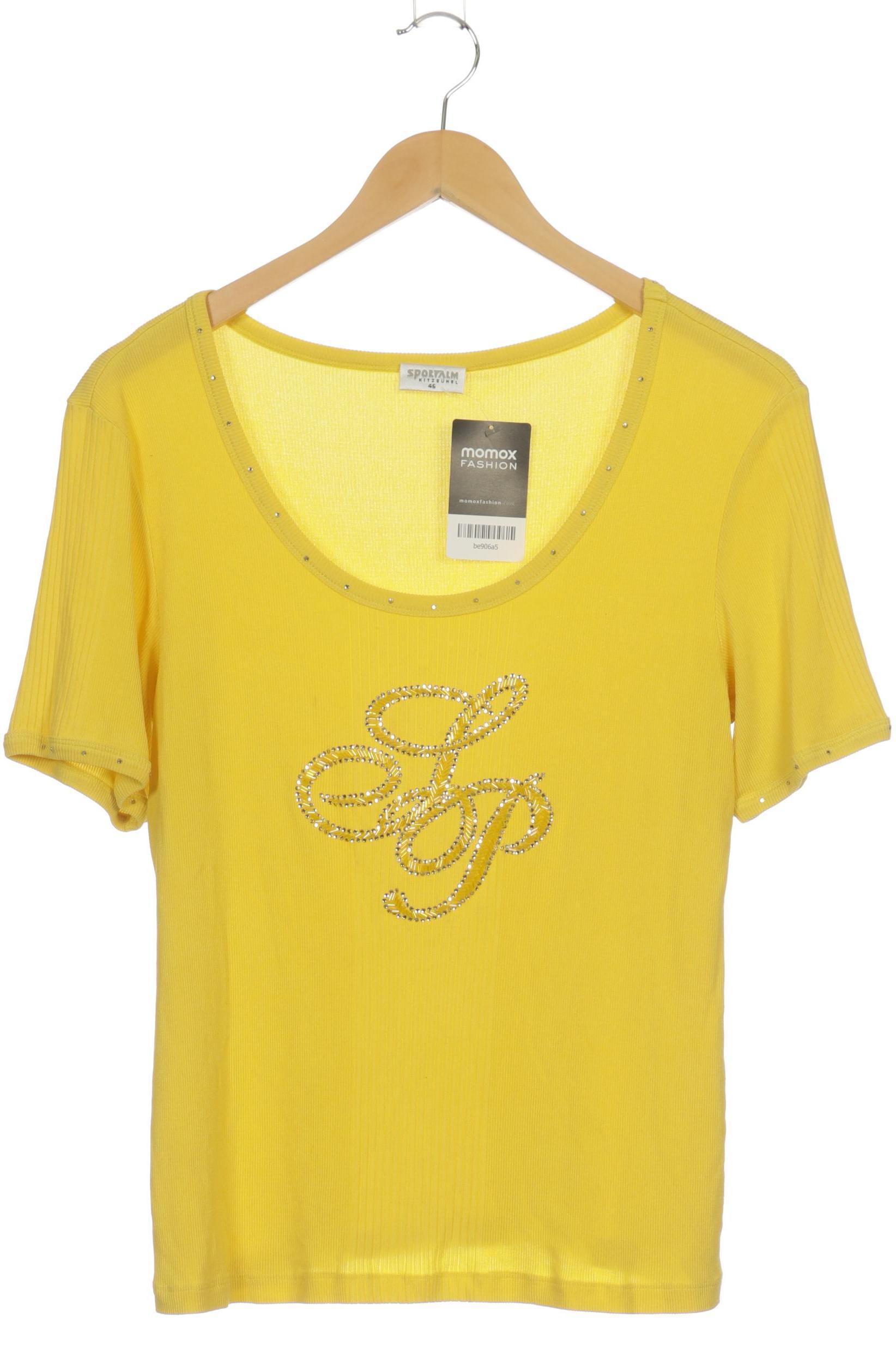 

Sportalm Damen T-Shirt, gelb, Gr. 46