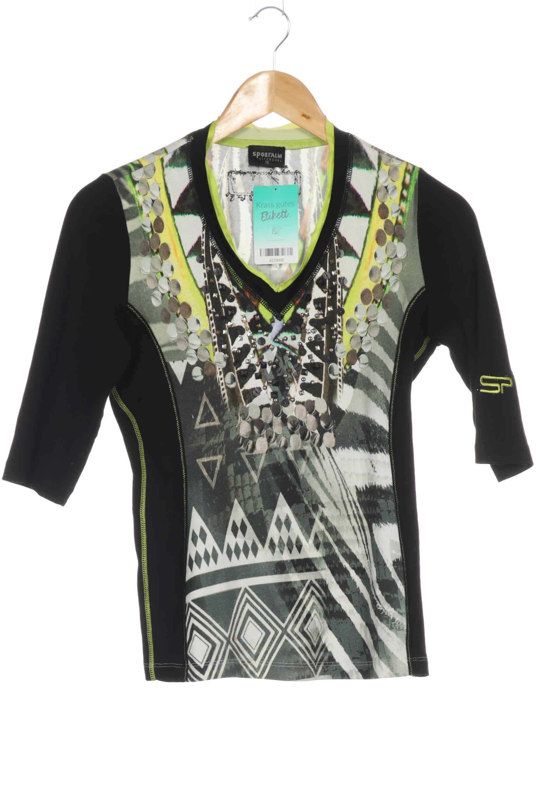 

Sportalm Damen T-Shirt, schwarz, Gr. 36