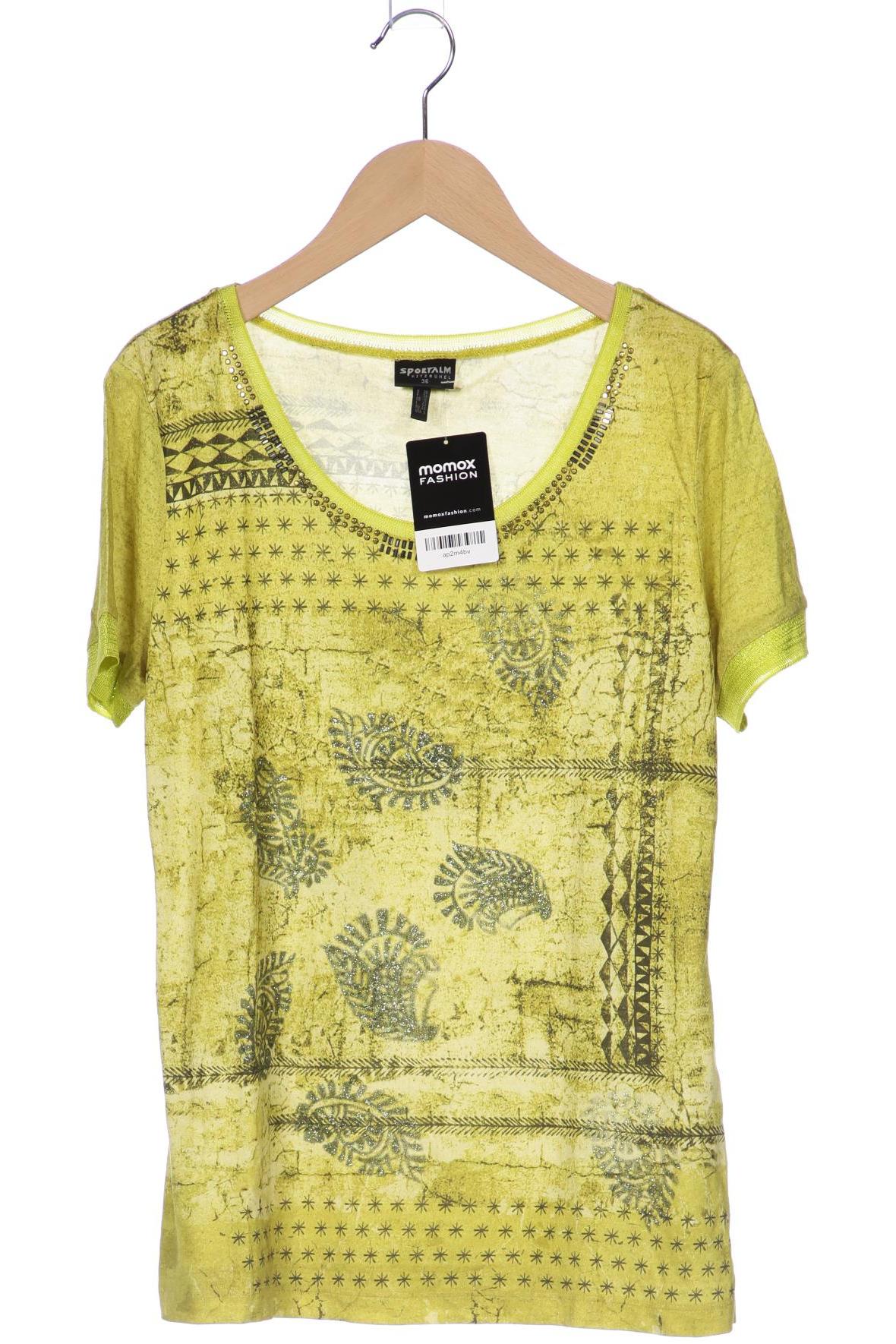 

Sportalm Damen T-Shirt, gelb, Gr. 36