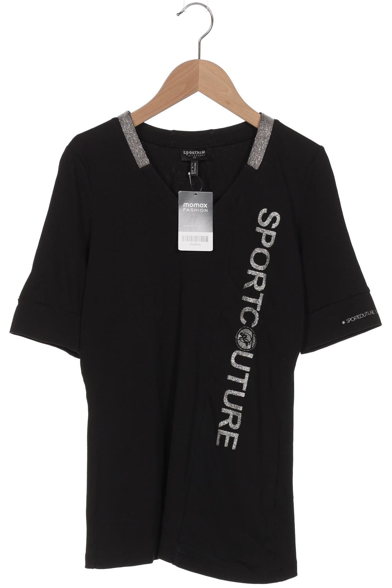 

Sportalm Damen T-Shirt, schwarz, Gr. 38