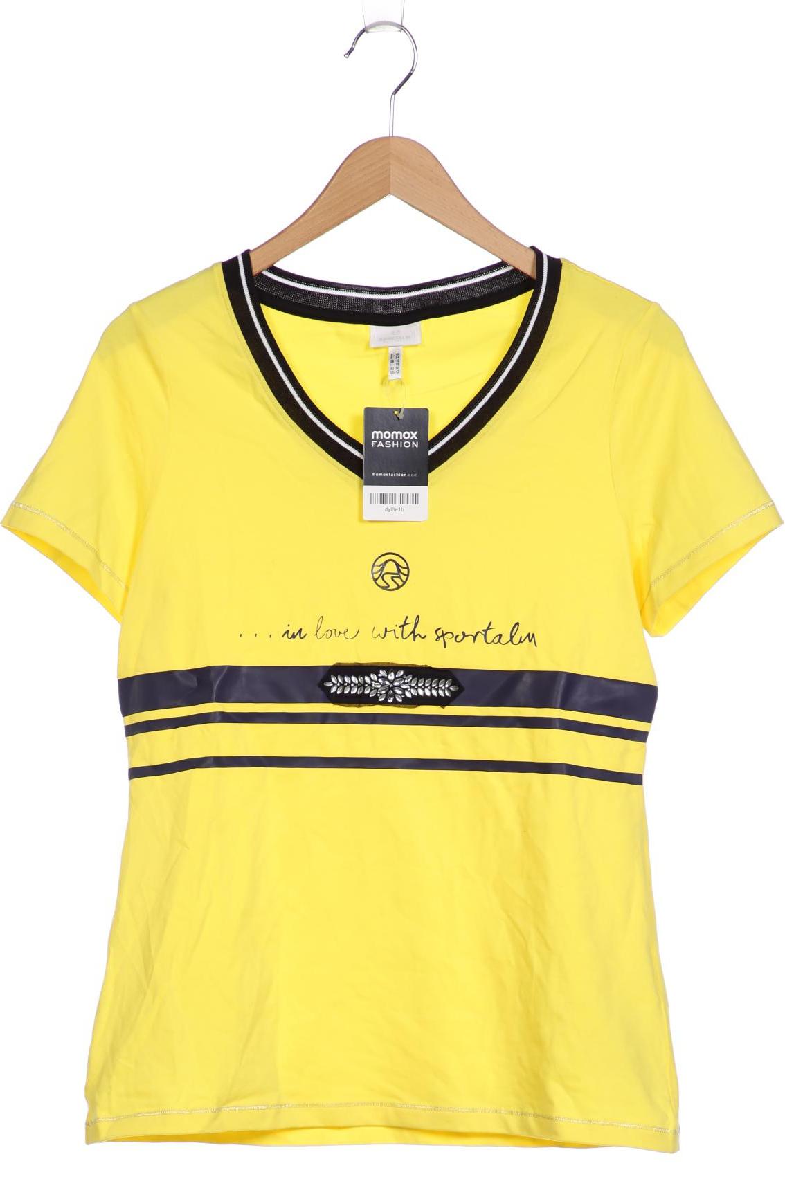 

Sportalm Damen T-Shirt, gelb, Gr. 42
