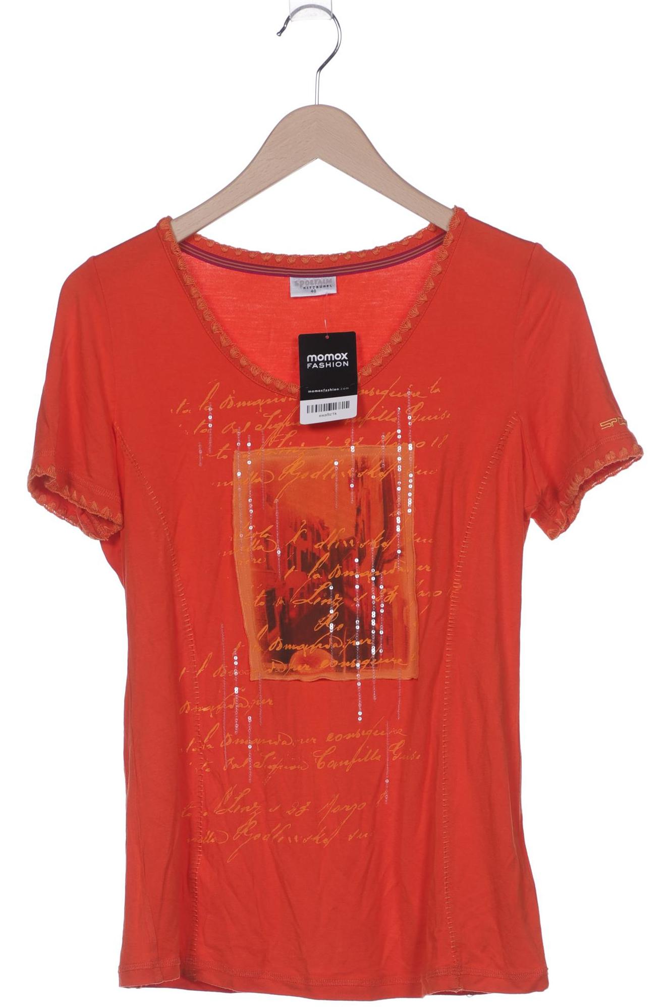 

Sportalm Damen T-Shirt, orange, Gr. 40