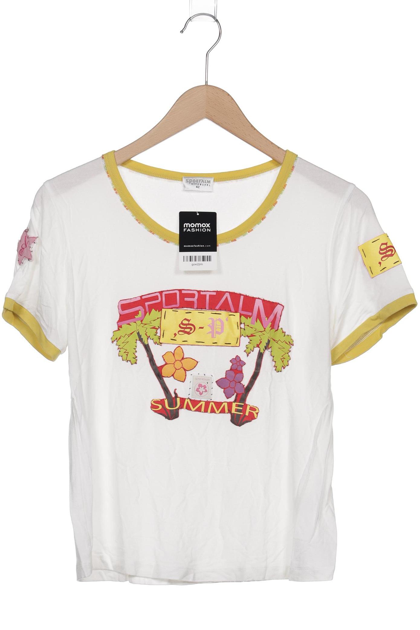 

Sportalm Damen T-Shirt, weiß, Gr. 42