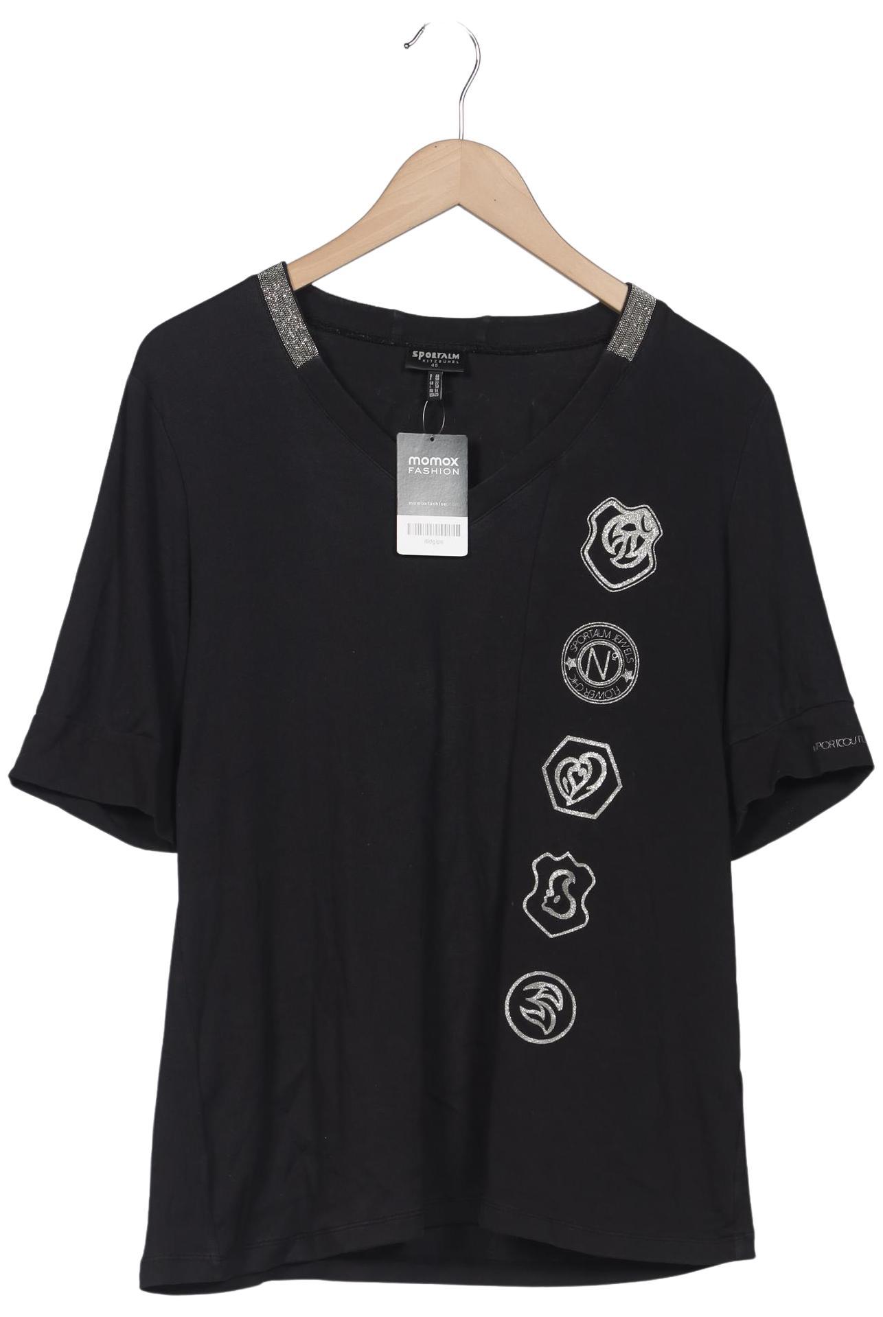 

Sportalm Damen T-Shirt, schwarz, Gr. 48