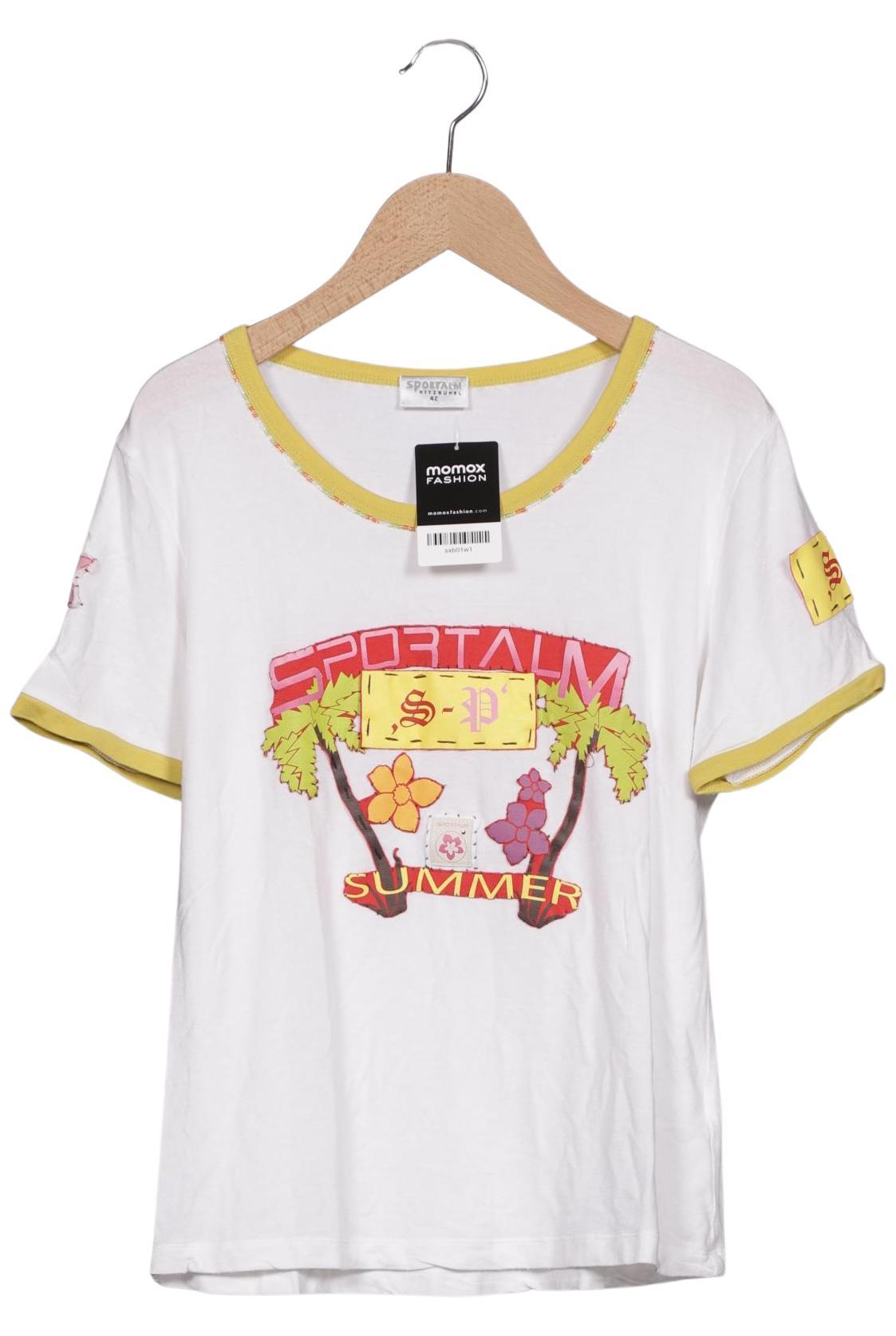 

Sportalm Damen T-Shirt, weiß, Gr. 42