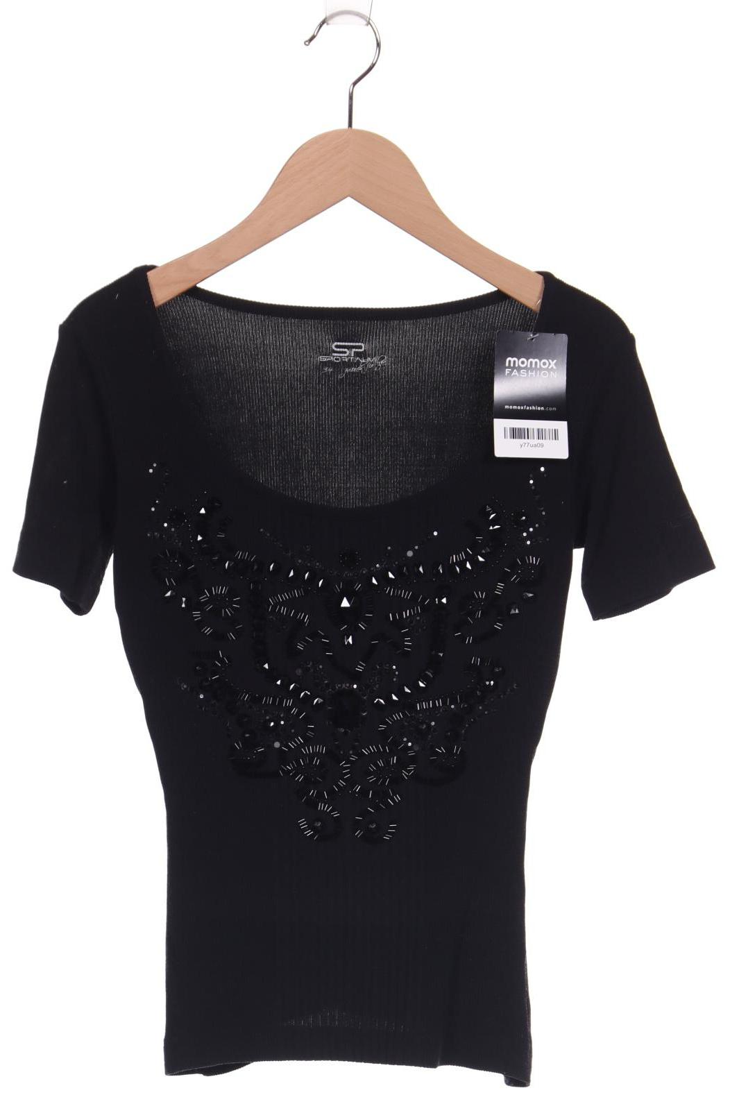 

Sportalm Damen T-Shirt, schwarz, Gr. 34