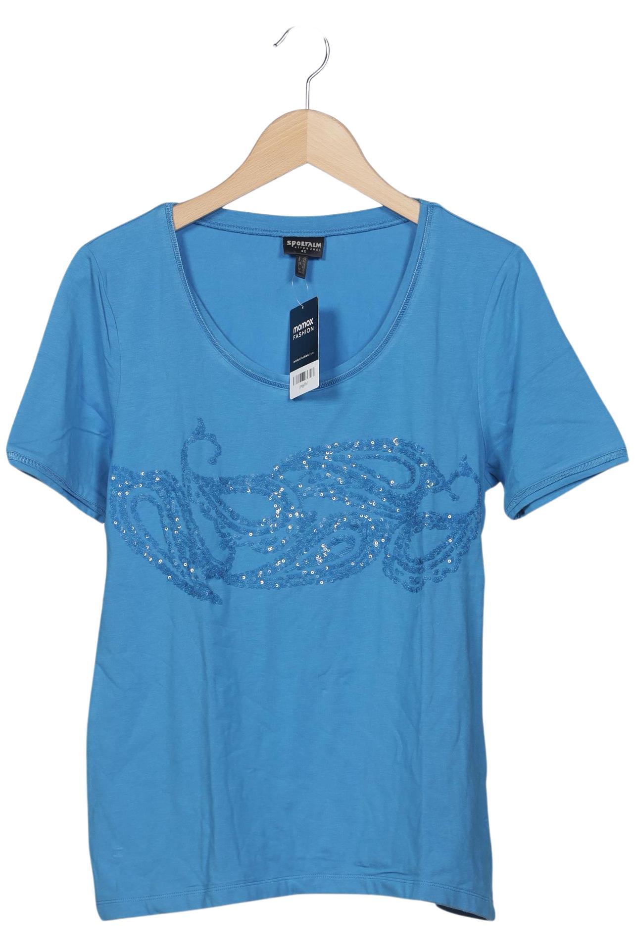 

Sportalm Damen T-Shirt, blau, Gr. 42