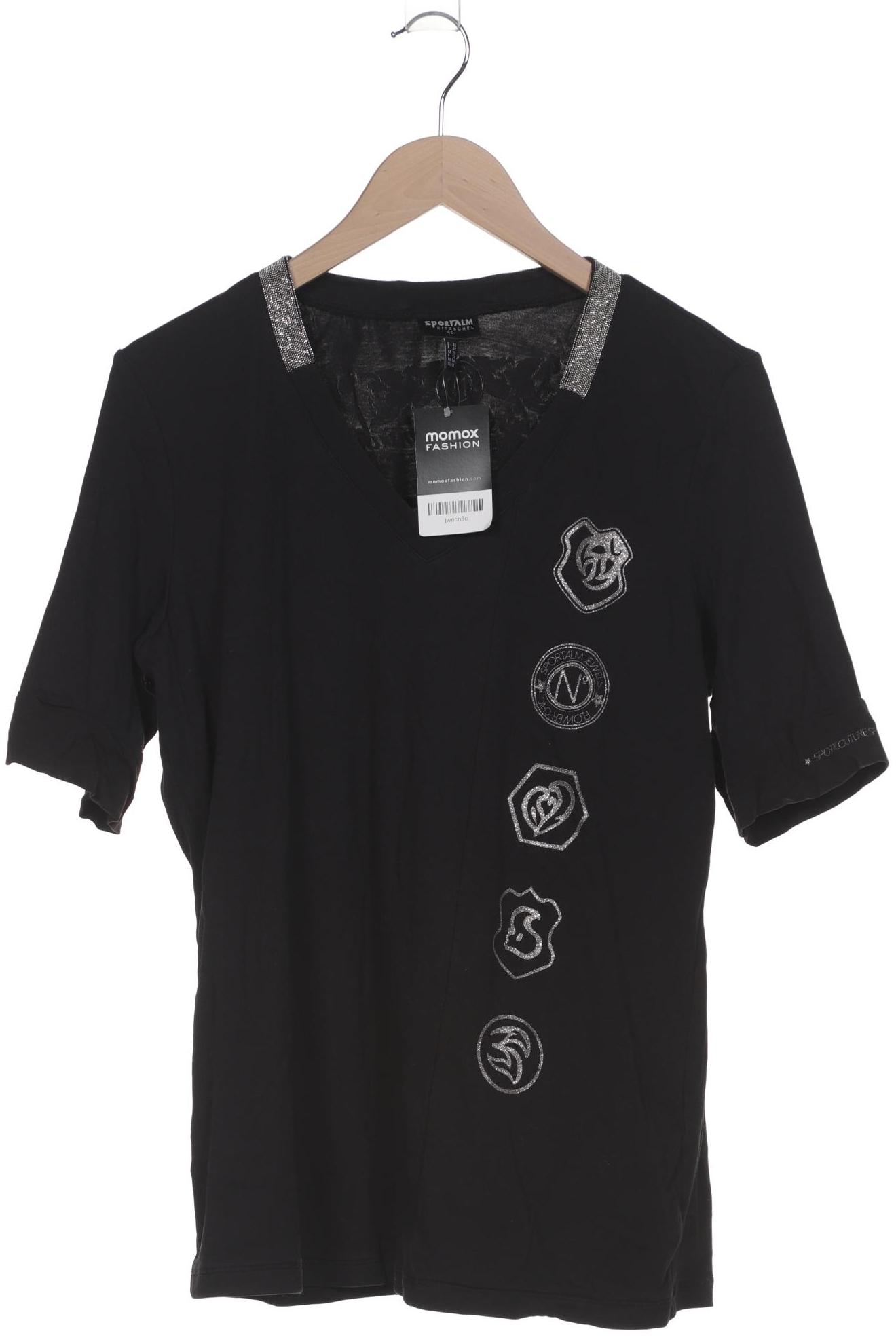 

Sportalm Damen T-Shirt, schwarz, Gr. 46