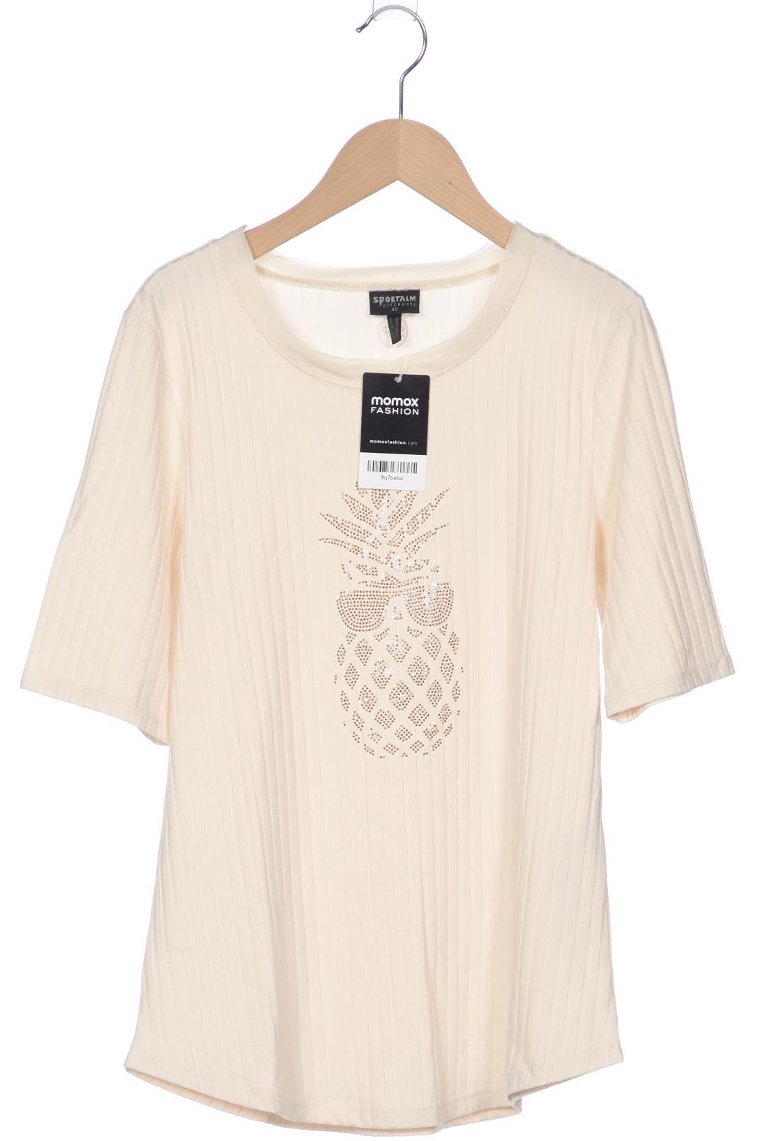 

Sportalm Damen T-Shirt, cremeweiß, Gr. 40