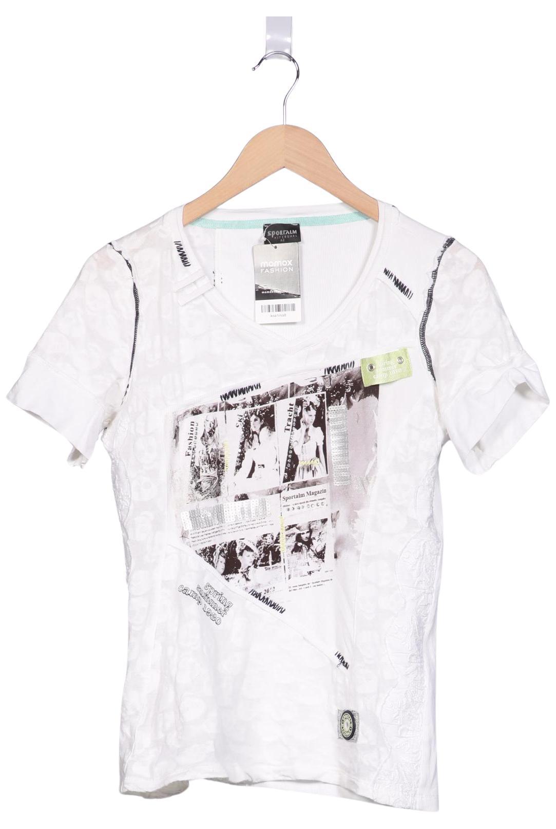 

Sportalm Damen T-Shirt, weiß, Gr. 42