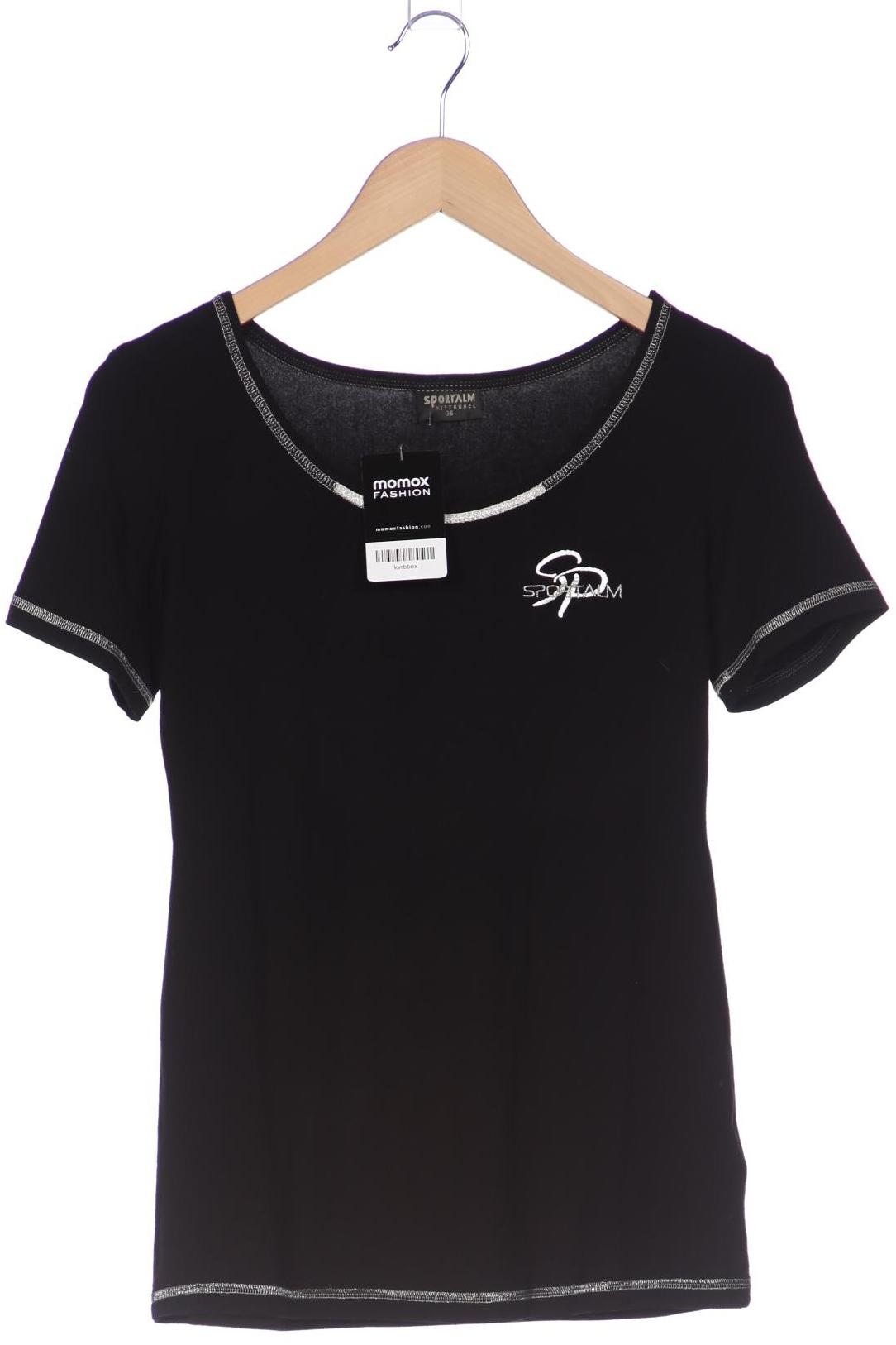 

Sportalm Damen T-Shirt, schwarz, Gr. 36