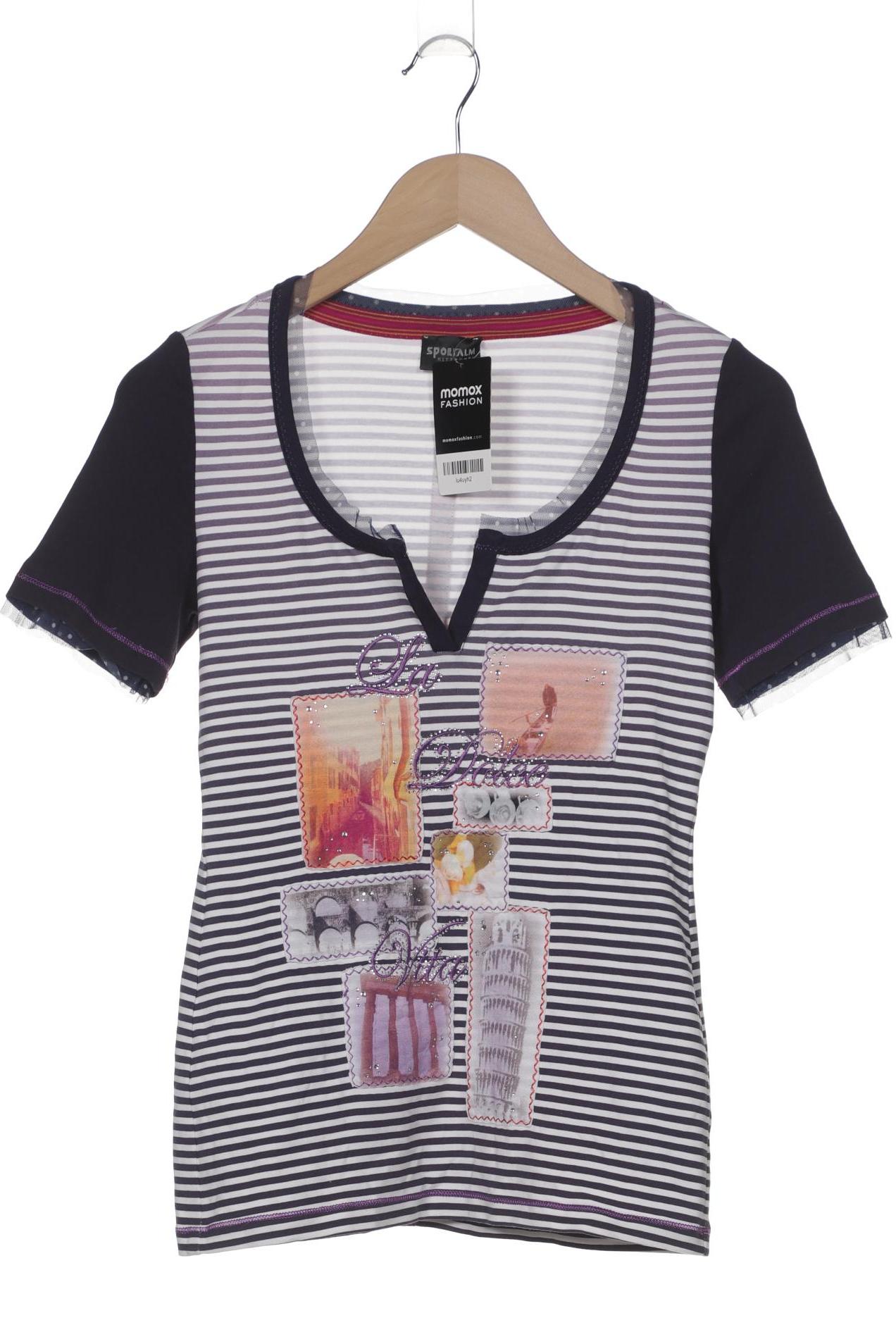 

Sportalm Damen T-Shirt, blau, Gr. 36