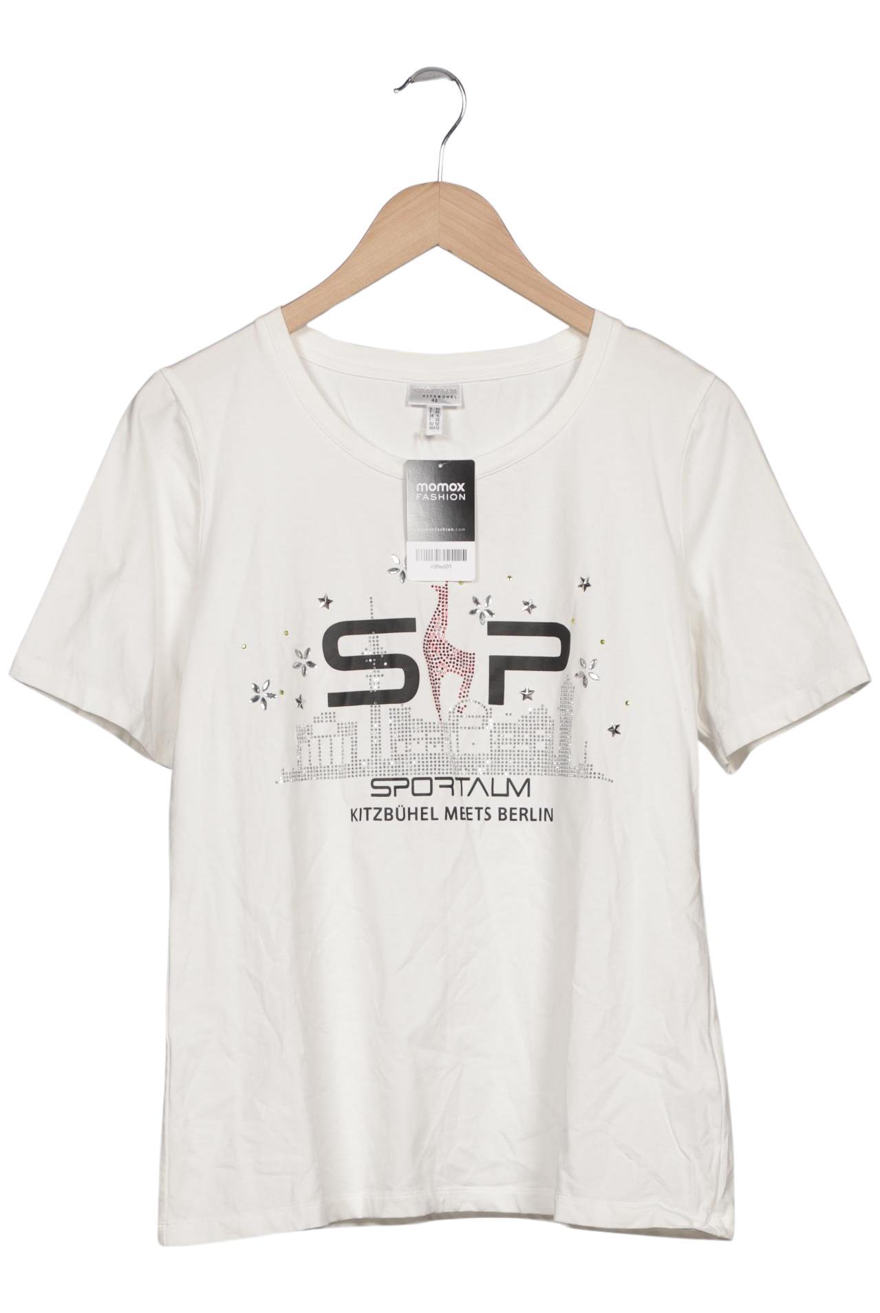 

Sportalm Damen T-Shirt, cremeweiß, Gr. 42