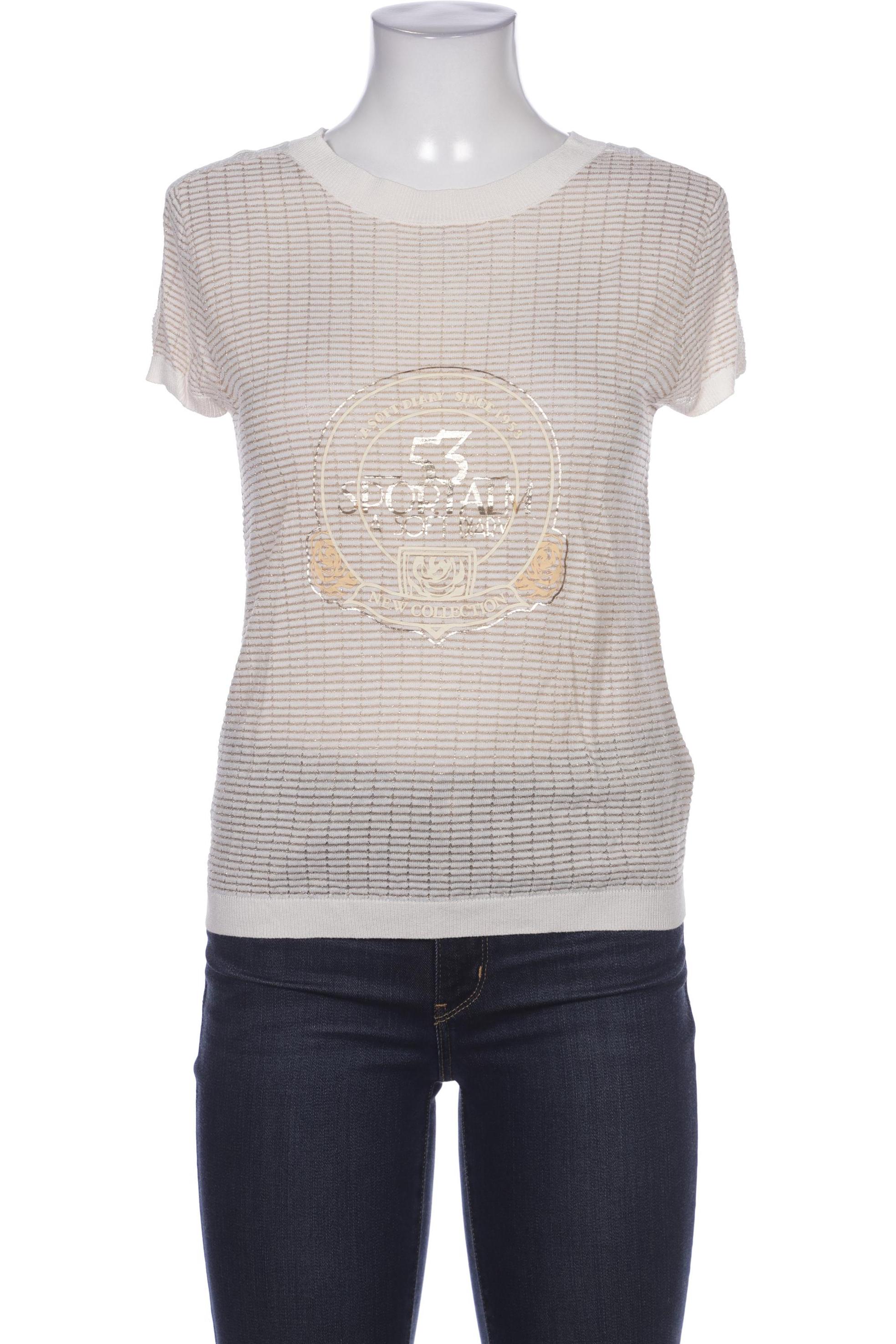

Sportalm Damen T-Shirt, cremeweiß, Gr. 38