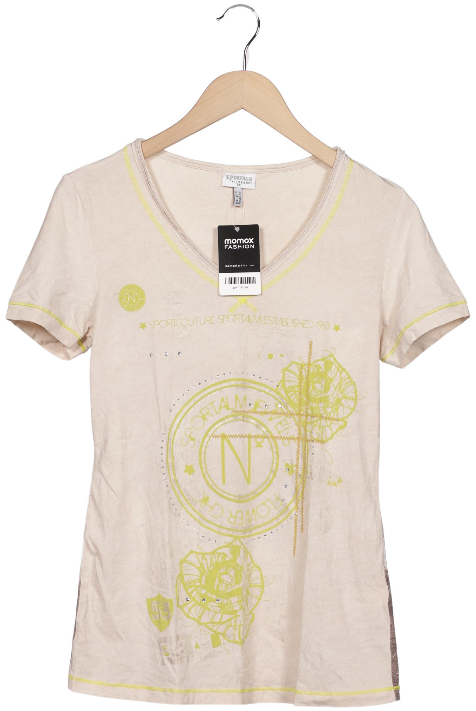 

Sportalm Damen T-Shirt, beige, Gr. 38