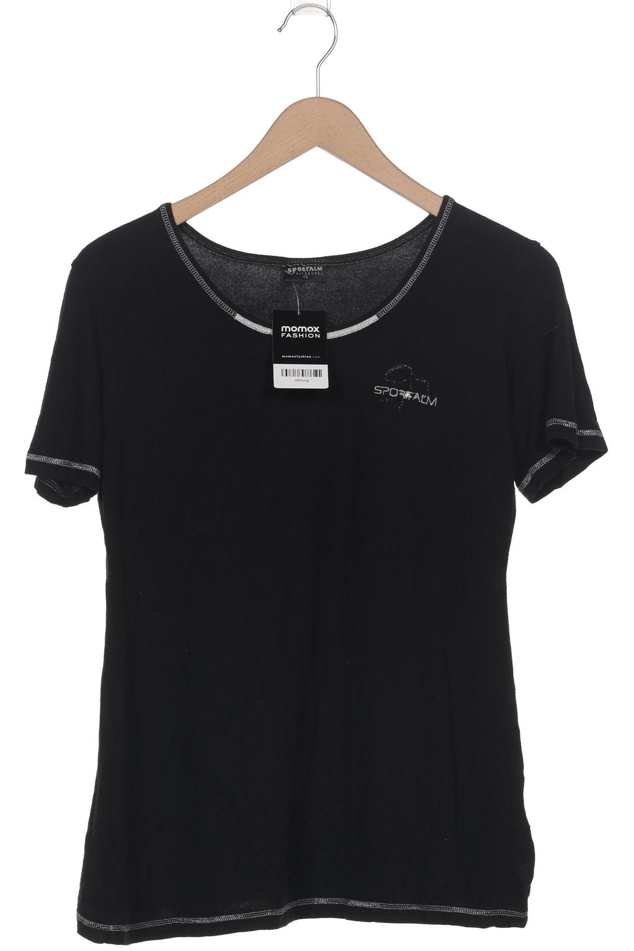 

Sportalm Damen T-Shirt, schwarz, Gr. 42