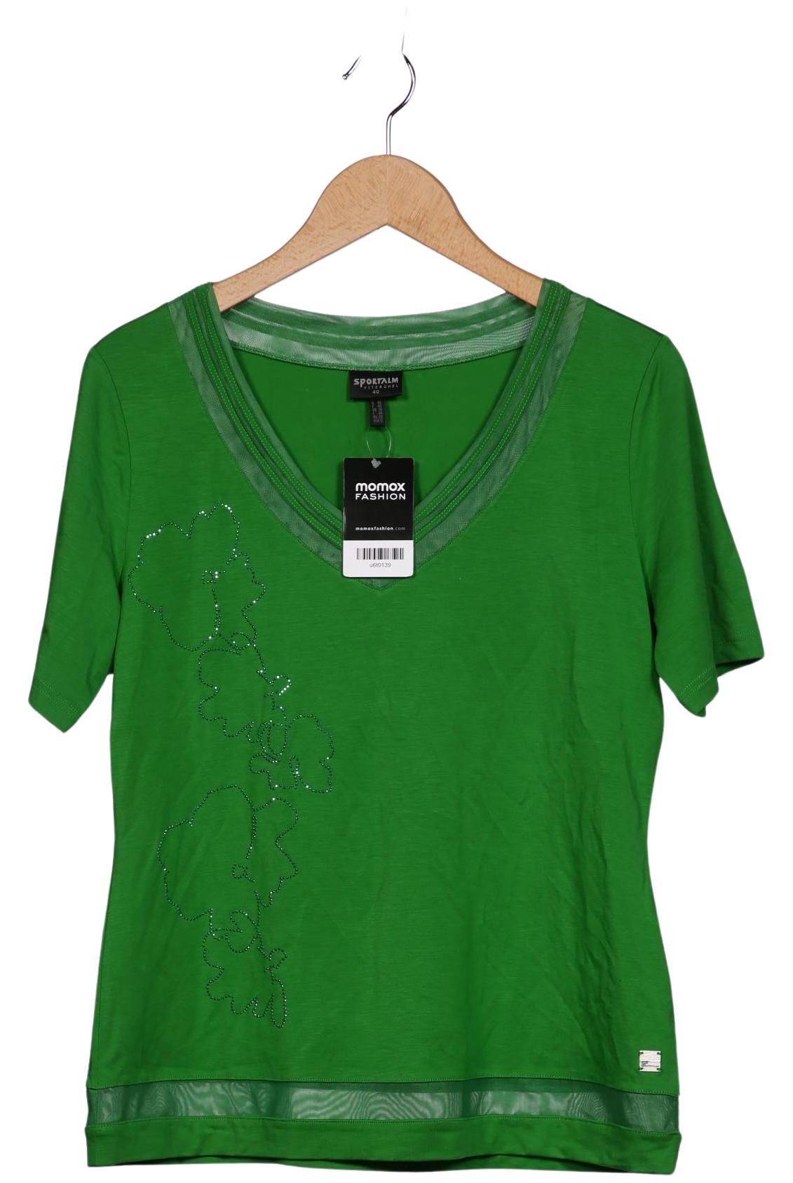 

Sportalm Damen T-Shirt, grün, Gr. 40