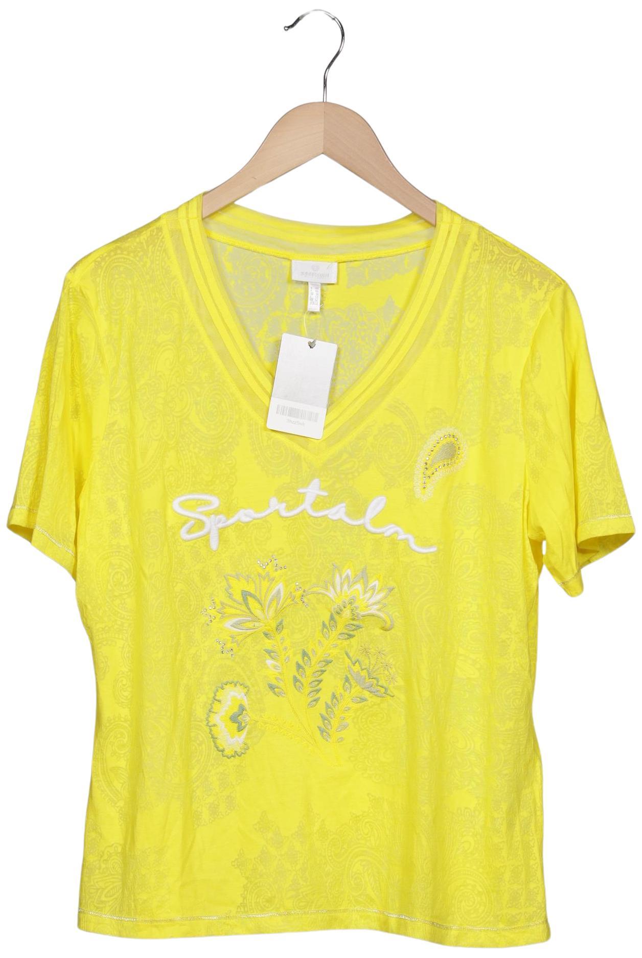

Sportalm Damen T-Shirt, gelb, Gr. 44