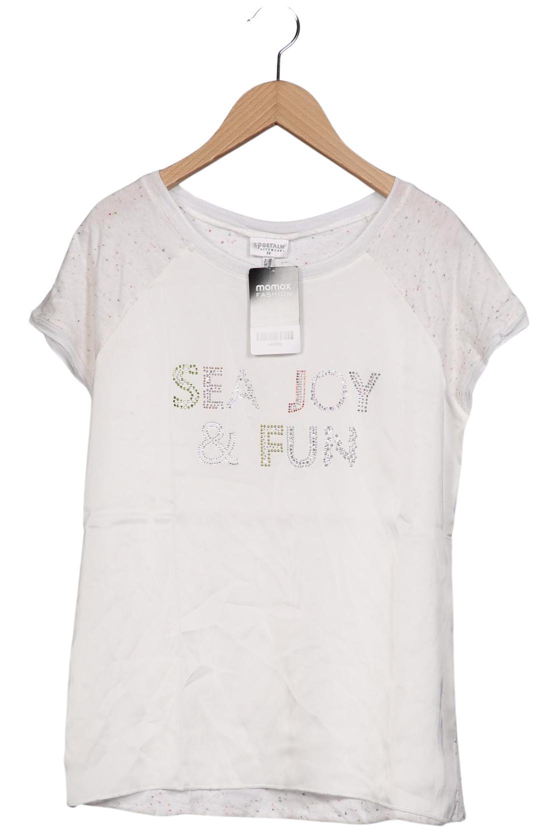 

Sportalm Damen T-Shirt, cremeweiß, Gr. 36