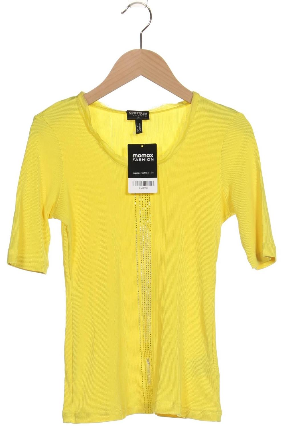 

Sportalm Damen T-Shirt, gelb, Gr. 36