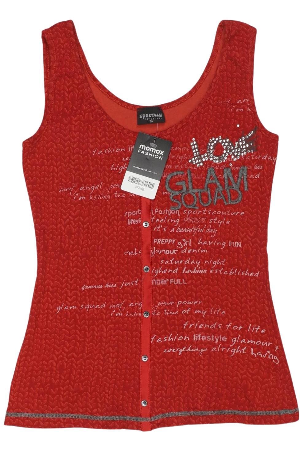 

Sportalm Damen Top, rot, Gr. 36