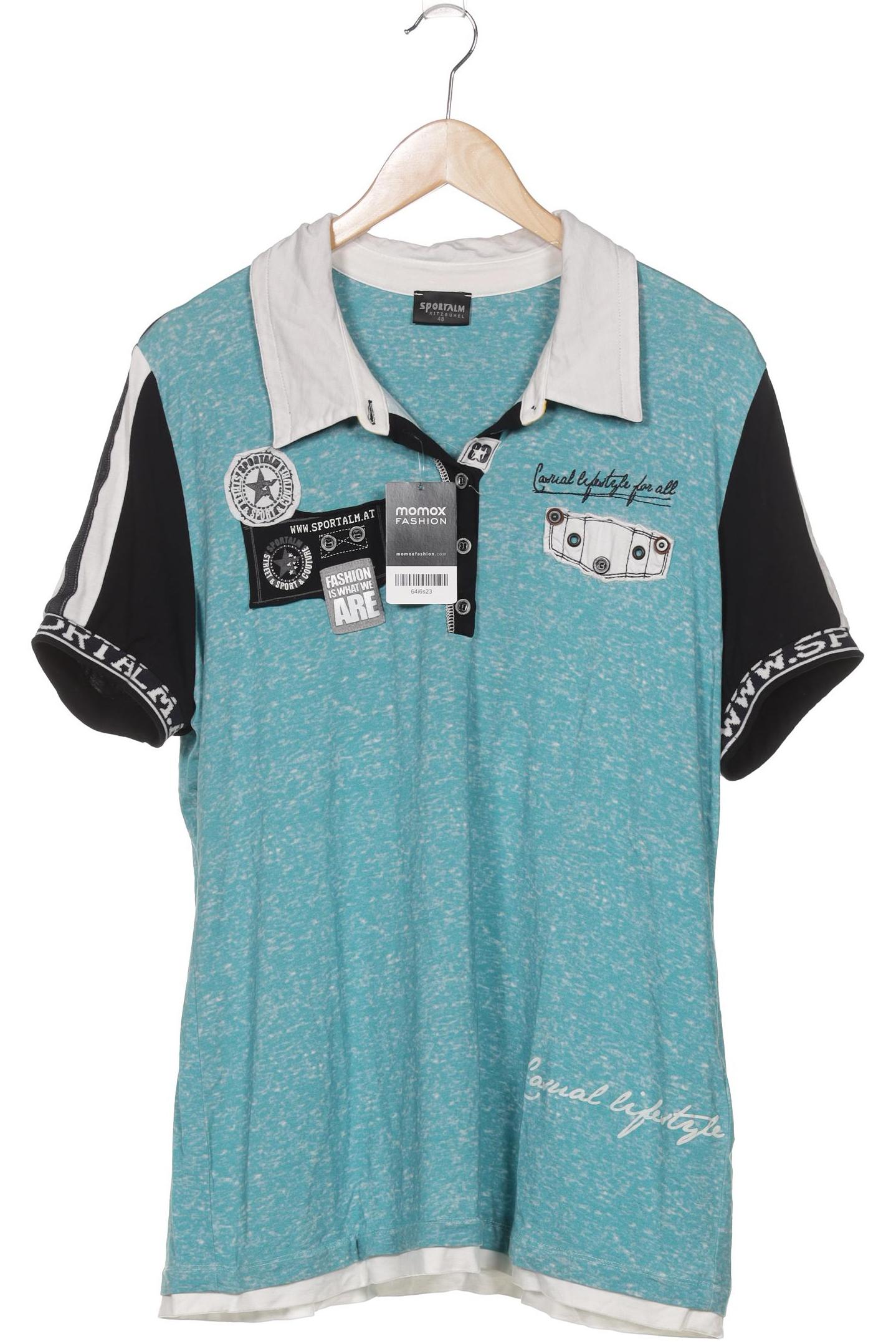 

Sportalm Herren Poloshirt, blau, Gr. 48