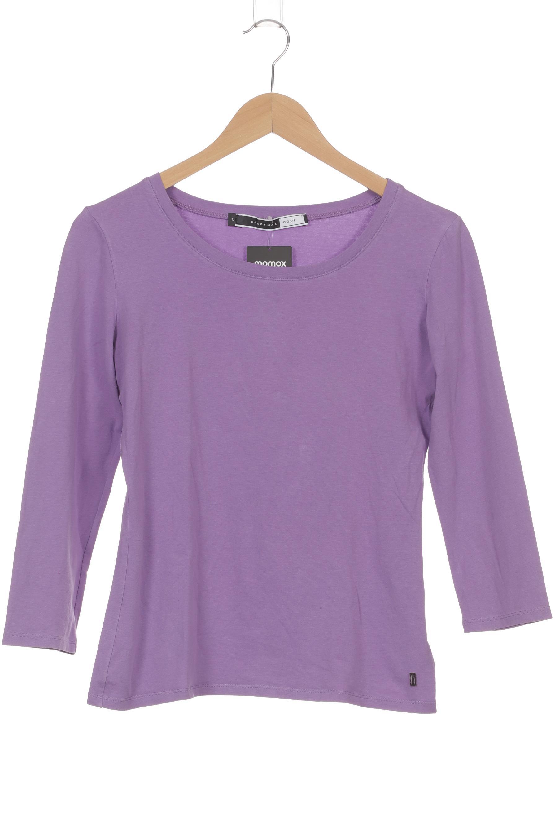 

Sportmax Damen Langarmshirt, flieder, Gr.
