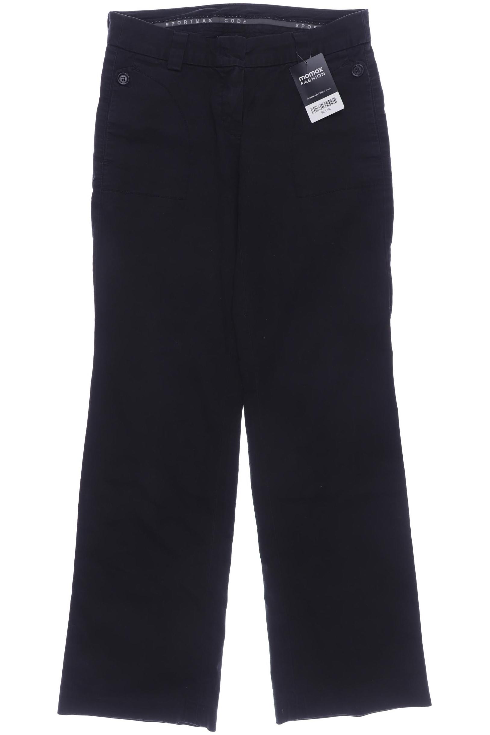 

Sportmax Code Damen Stoffhose, schwarz, Gr. 36