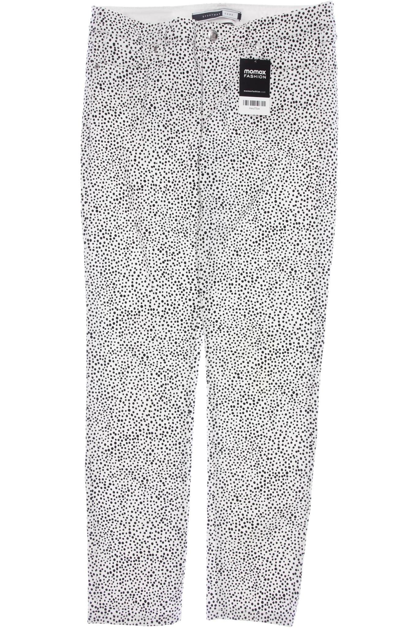 

Sportmax Code Damen Stoffhose, weiß, Gr. 29