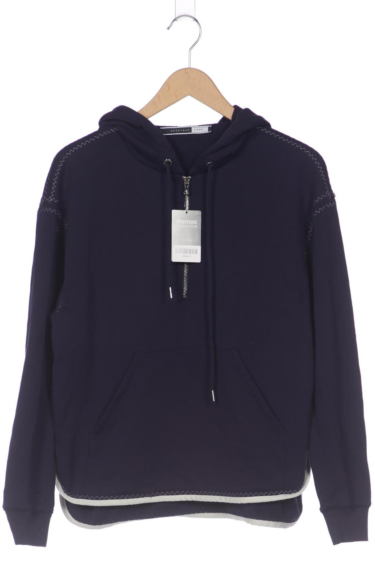 

Sportmax Code Damen Kapuzenpullover, marineblau, Gr. 38