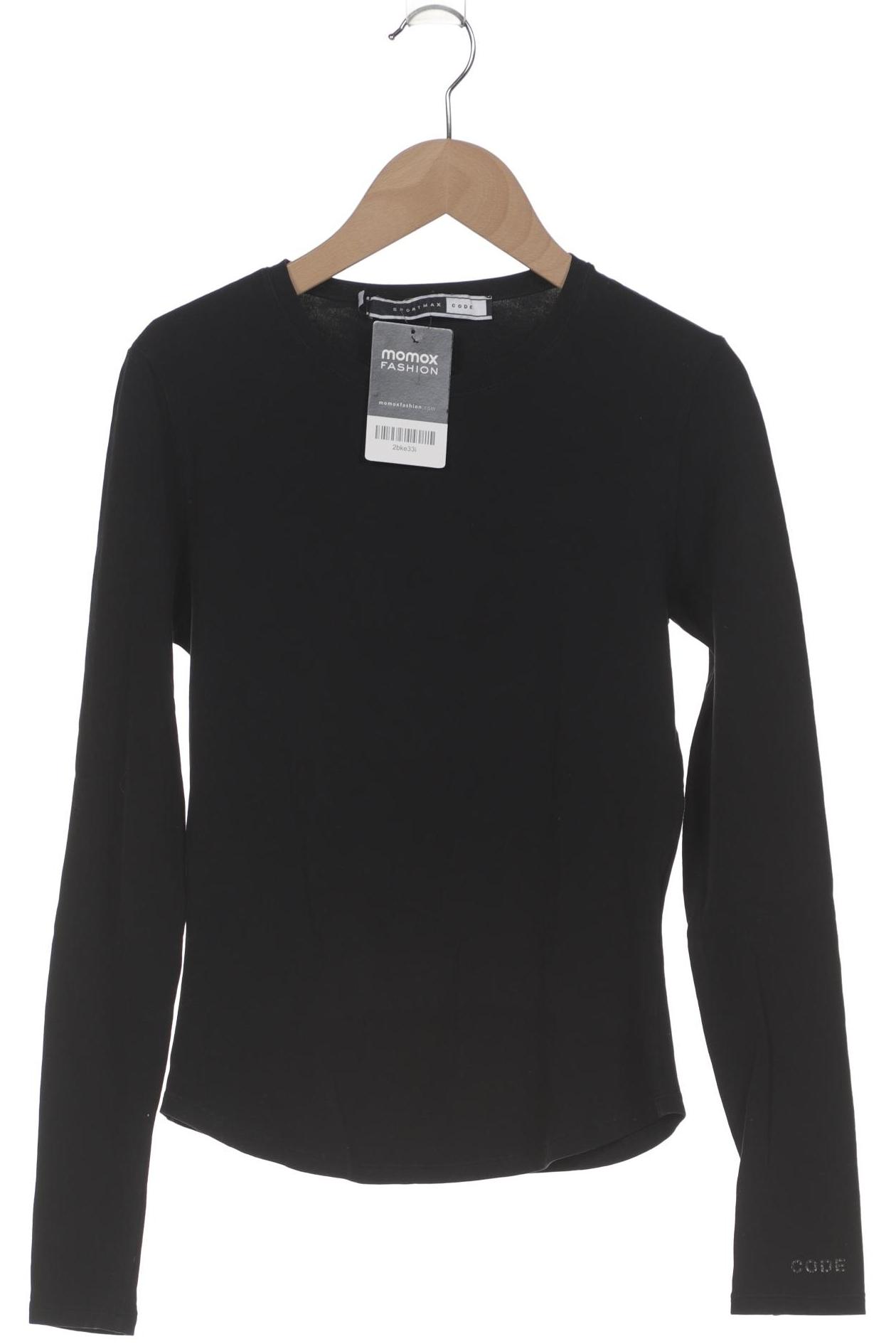 

Sportmax Code Damen Langarmshirt, schwarz, Gr. 38