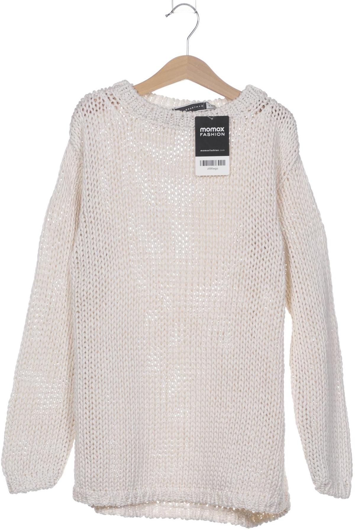 

Sportmax Code Damen Pullover, weiß, Gr. 36