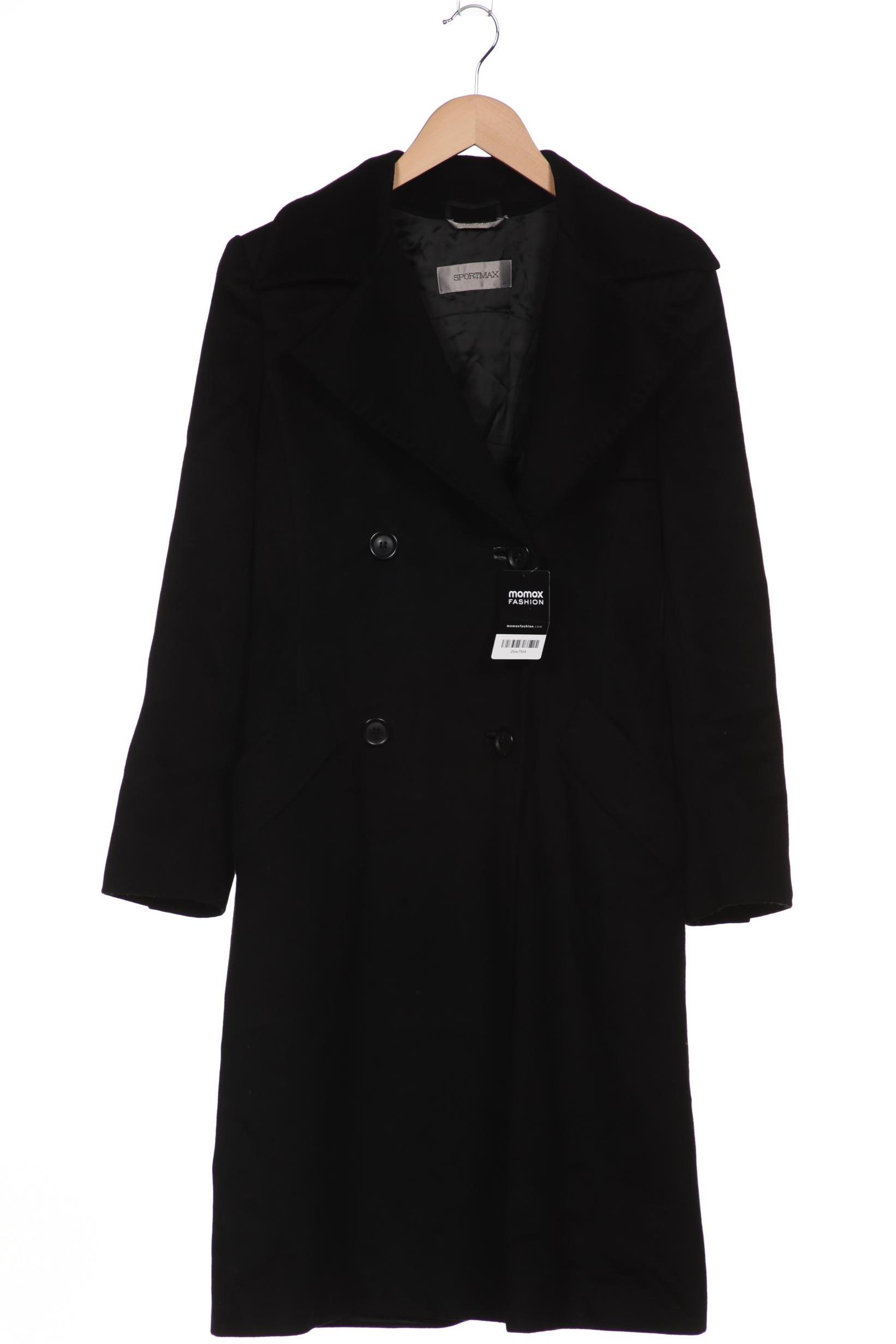 

Sportmax Damen Mantel, schwarz, Gr. 36