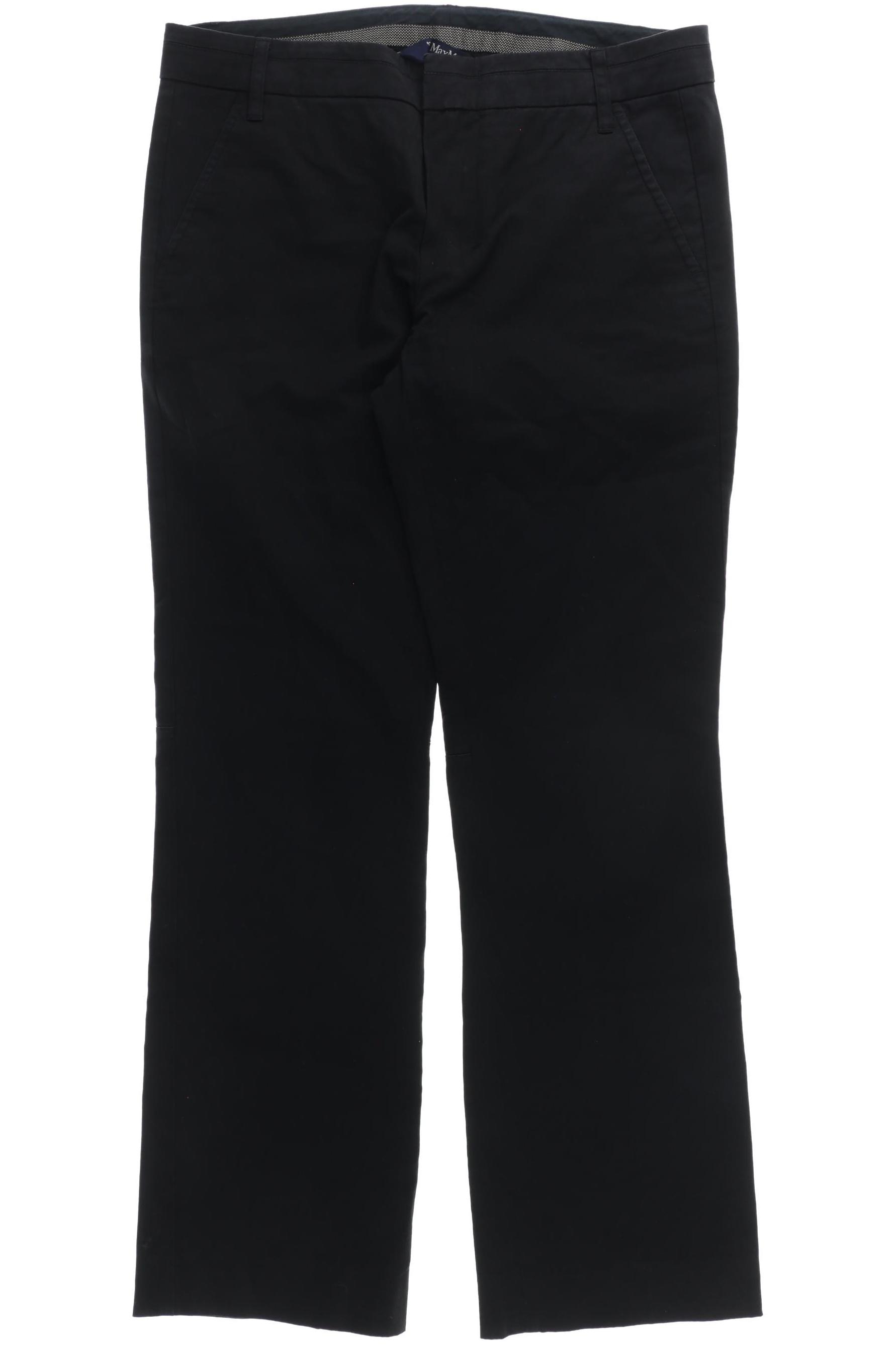 

Sportmax Damen Stoffhose, schwarz, Gr. 38