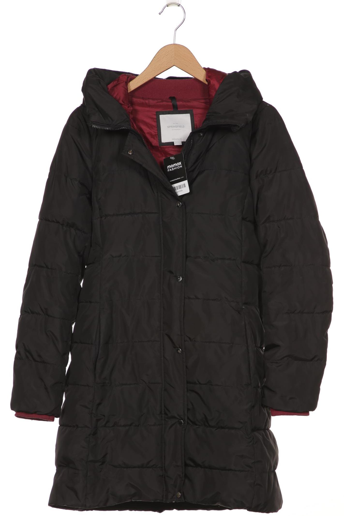 

Springfield Damen Mantel, schwarz, Gr. 36